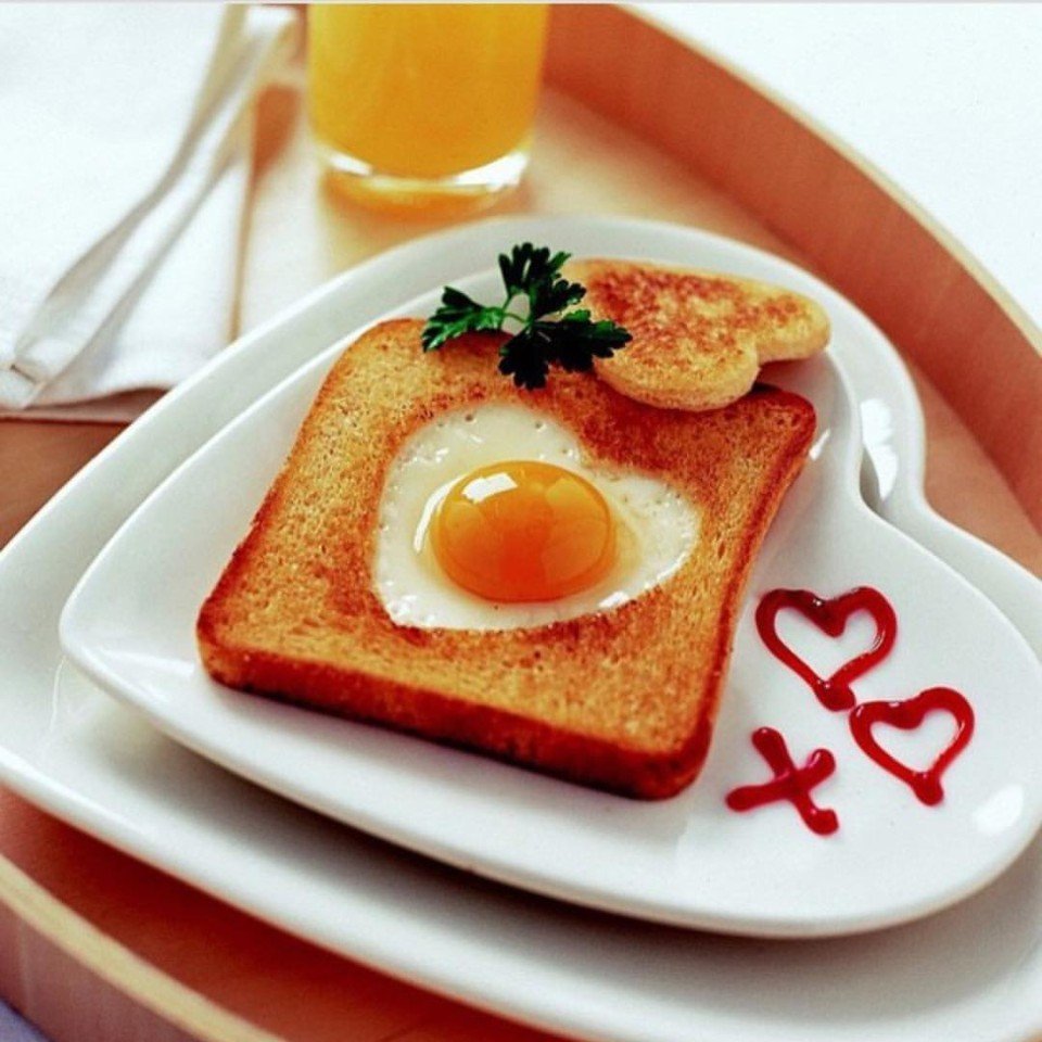 Завтрак Для Любимой Девушки Фото