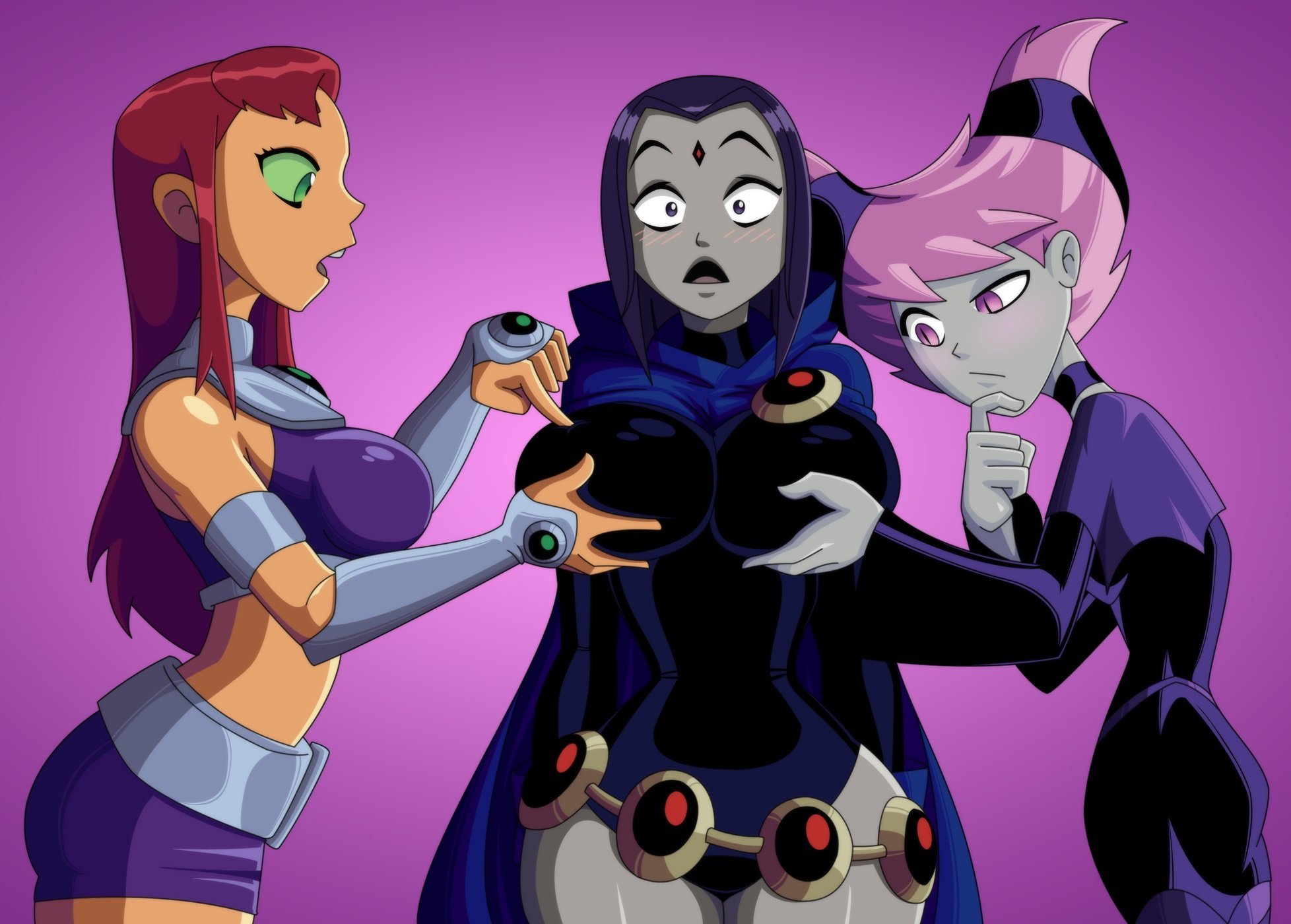 Jinx From Teen Titans Rule 34