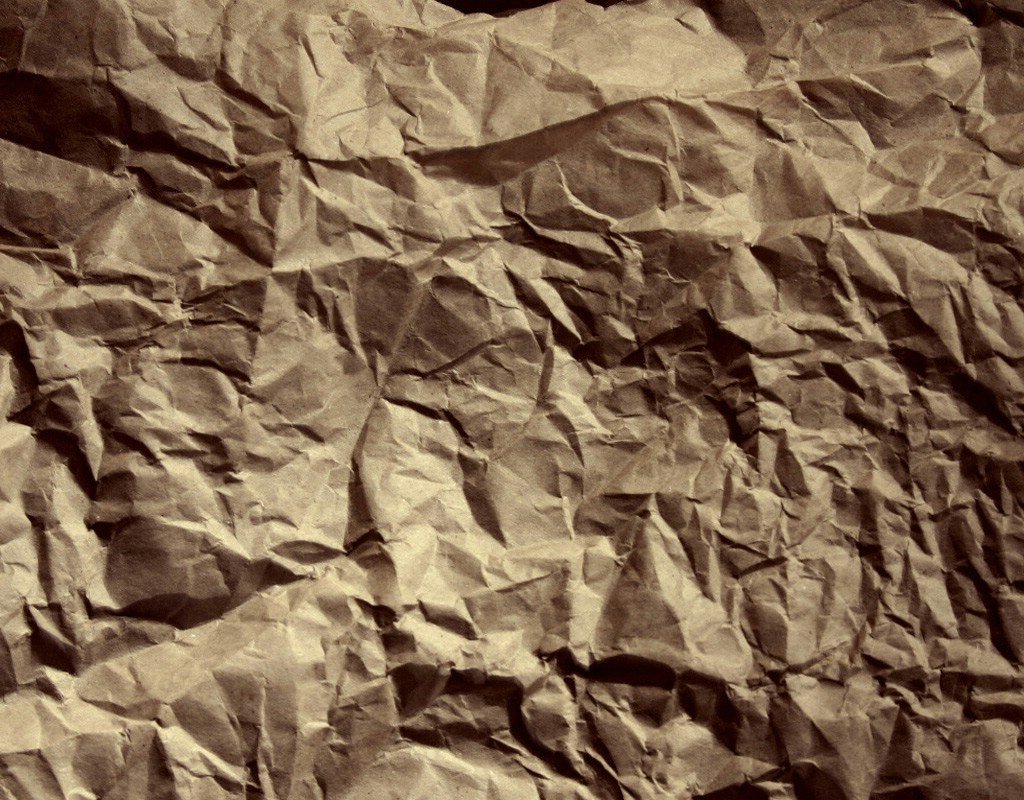 Текстура смятой бумаги фото