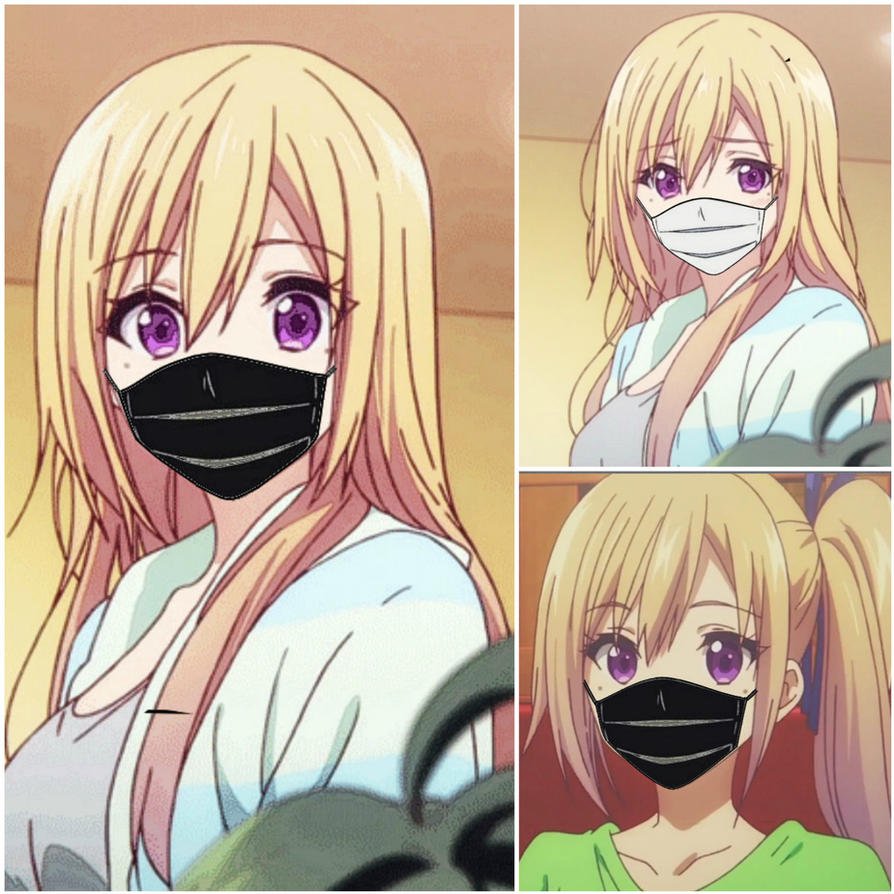 Аниме персонажи с масками на лице