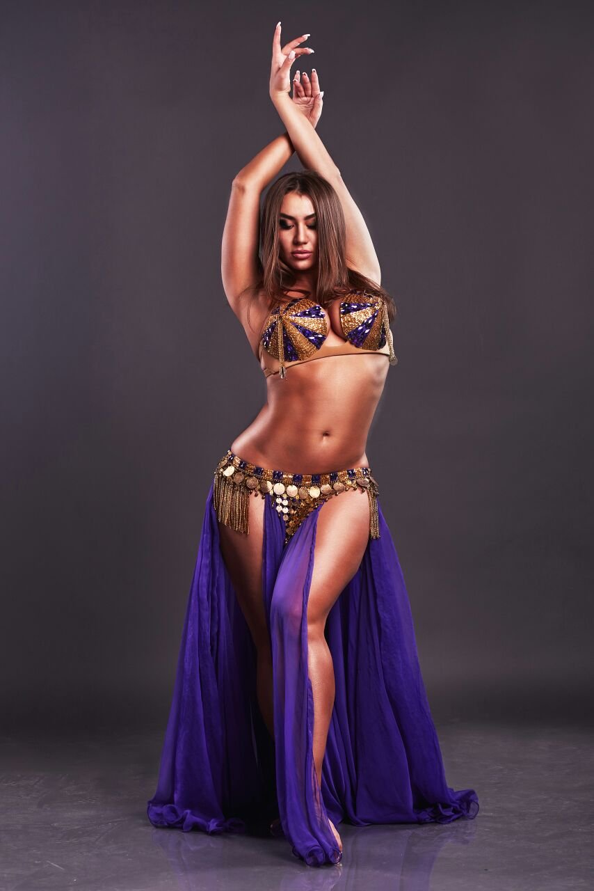 Beautiful belly dancers with