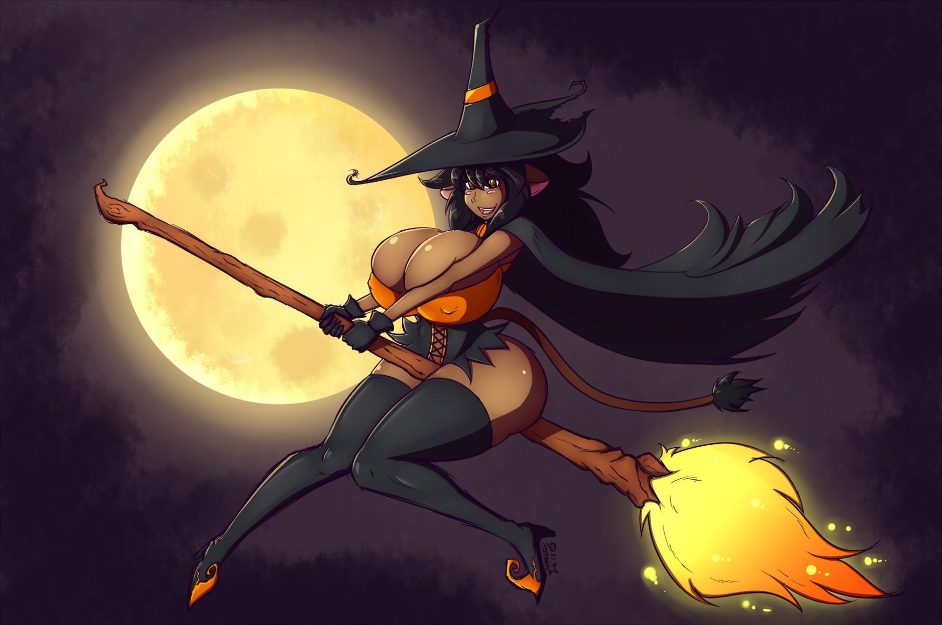 Halloween witch pov