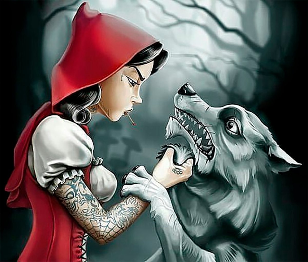 Красная Шапочка И Серый Волк Эротика