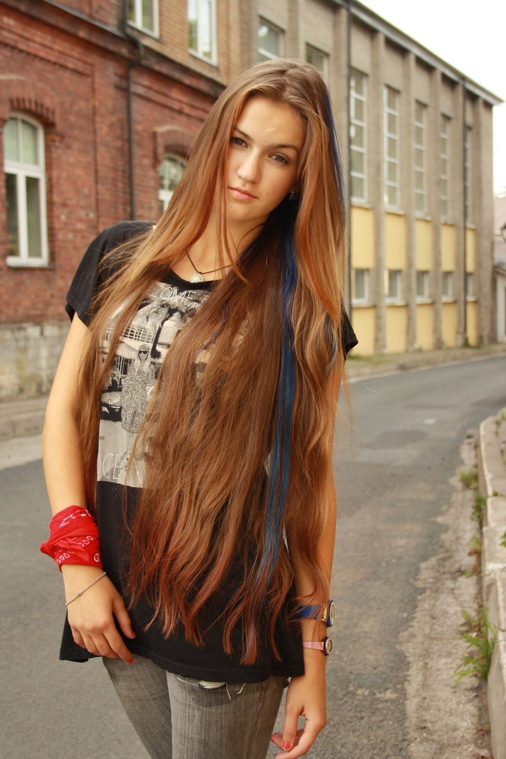 Фото Молодой Девушки Длинный Волос