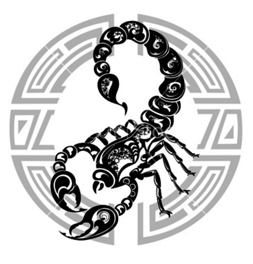 Скорпион знак арт