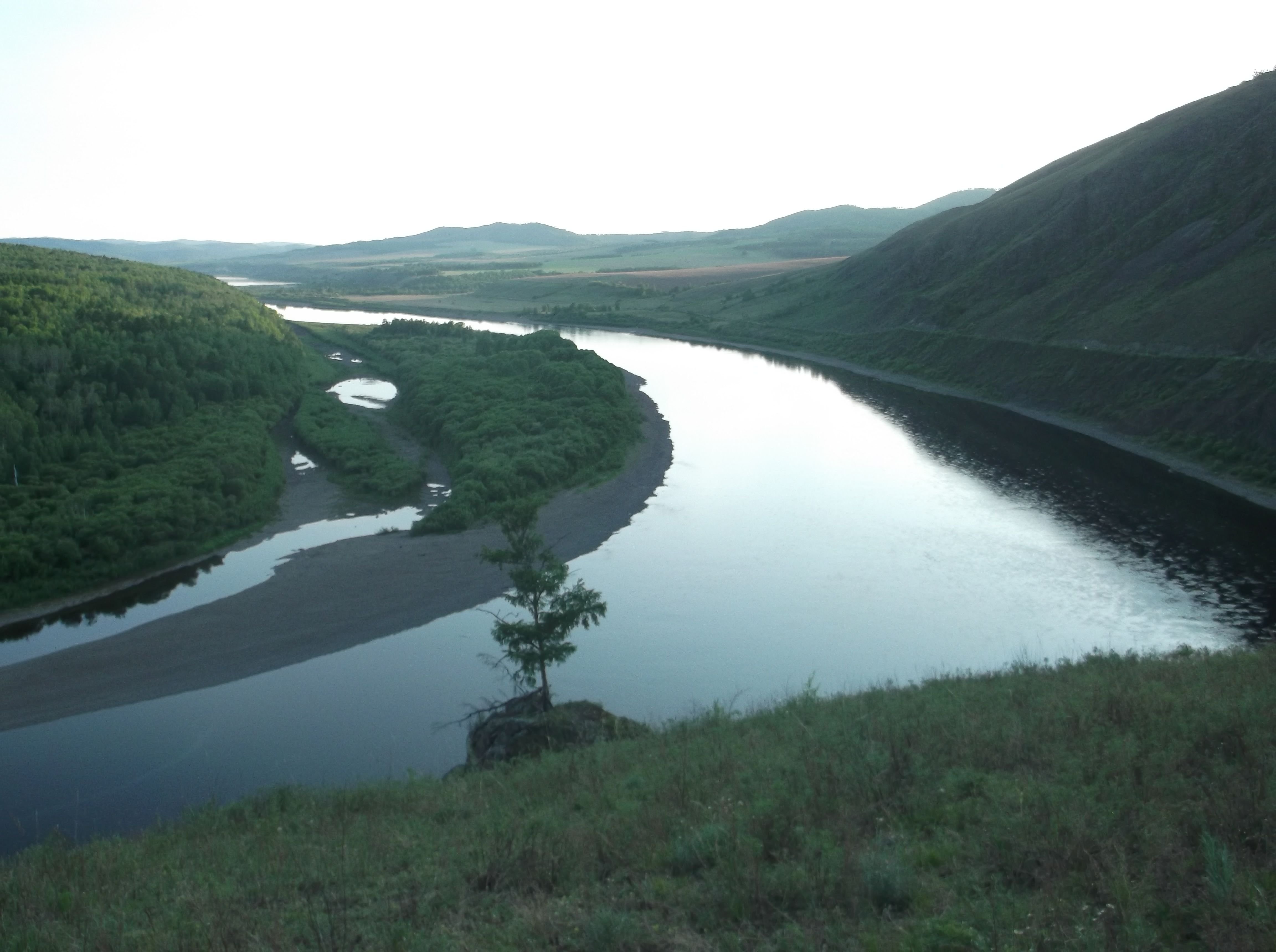 Река Аргунь Приаргунск