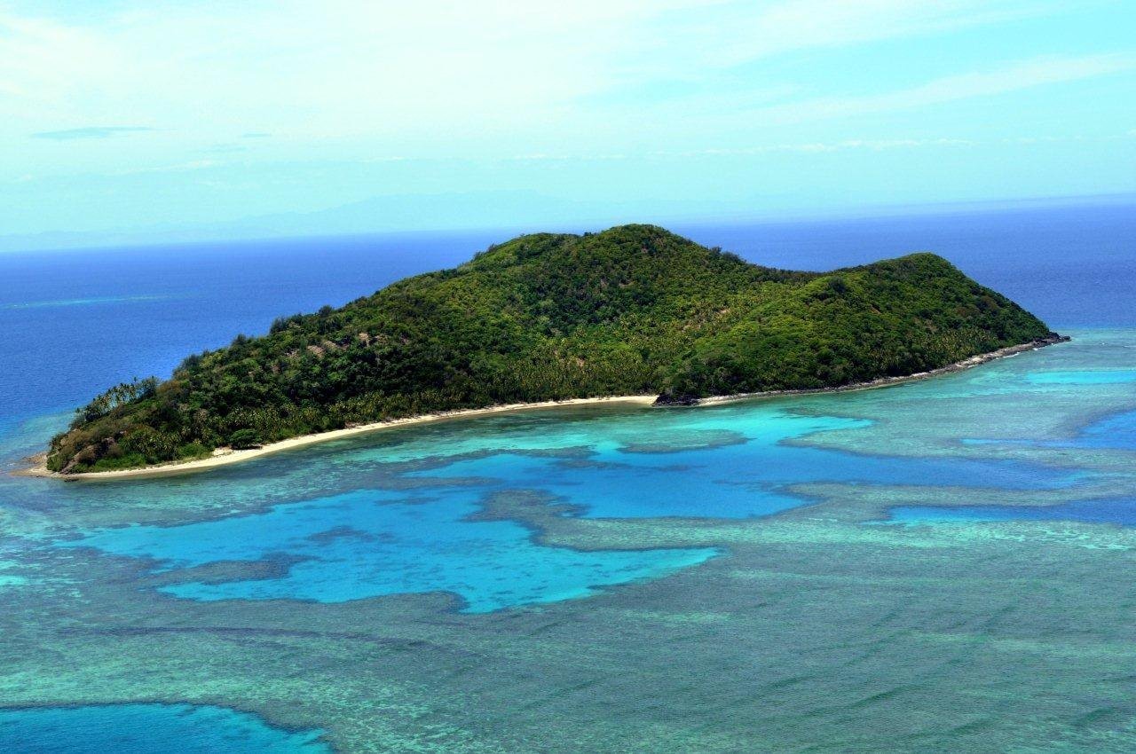 Остров Фиджи в тихом океане