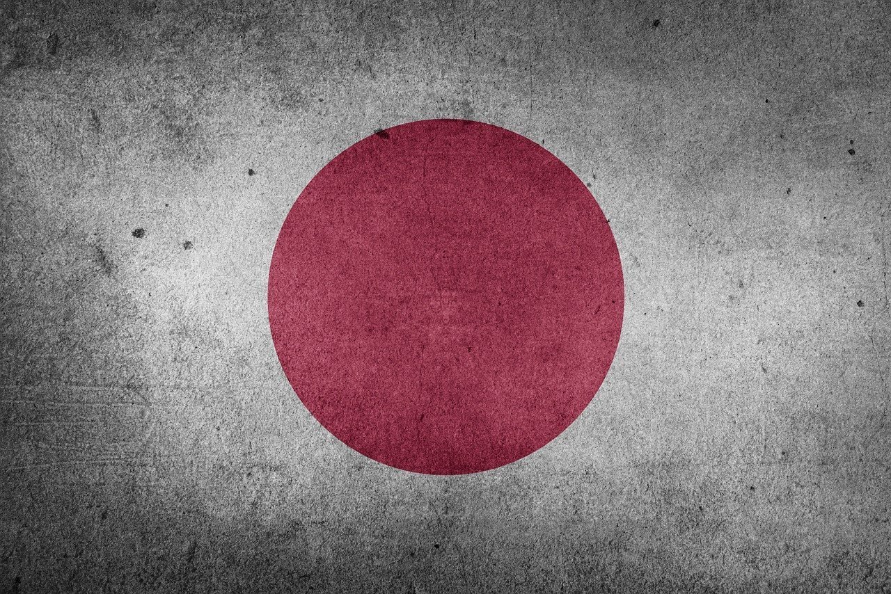 Старый флаг японии