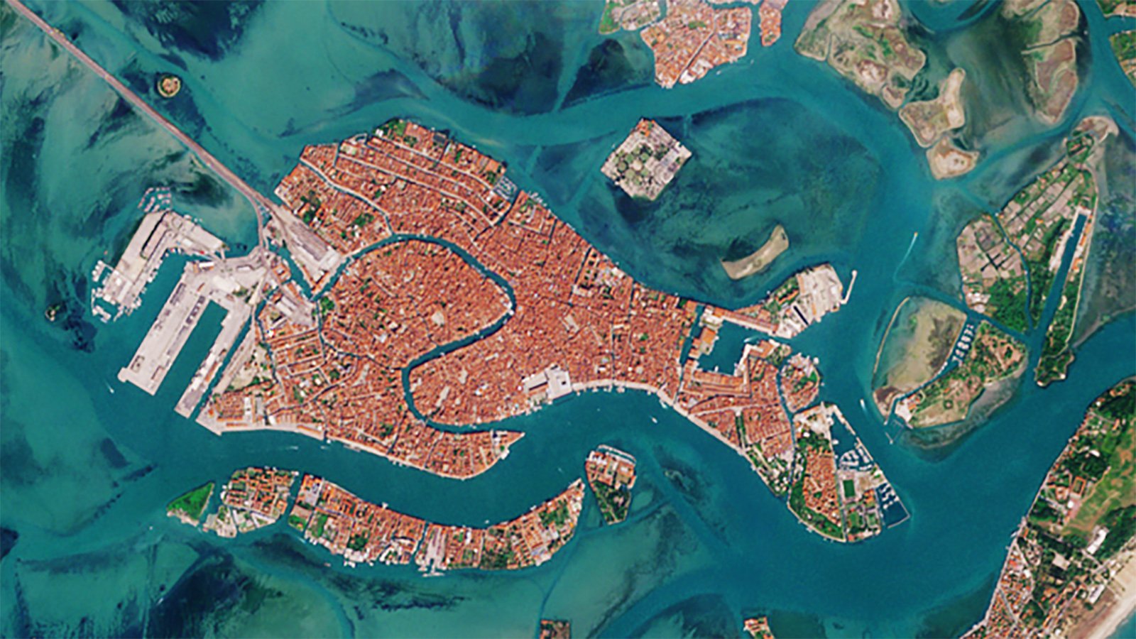 Венеция из космоса