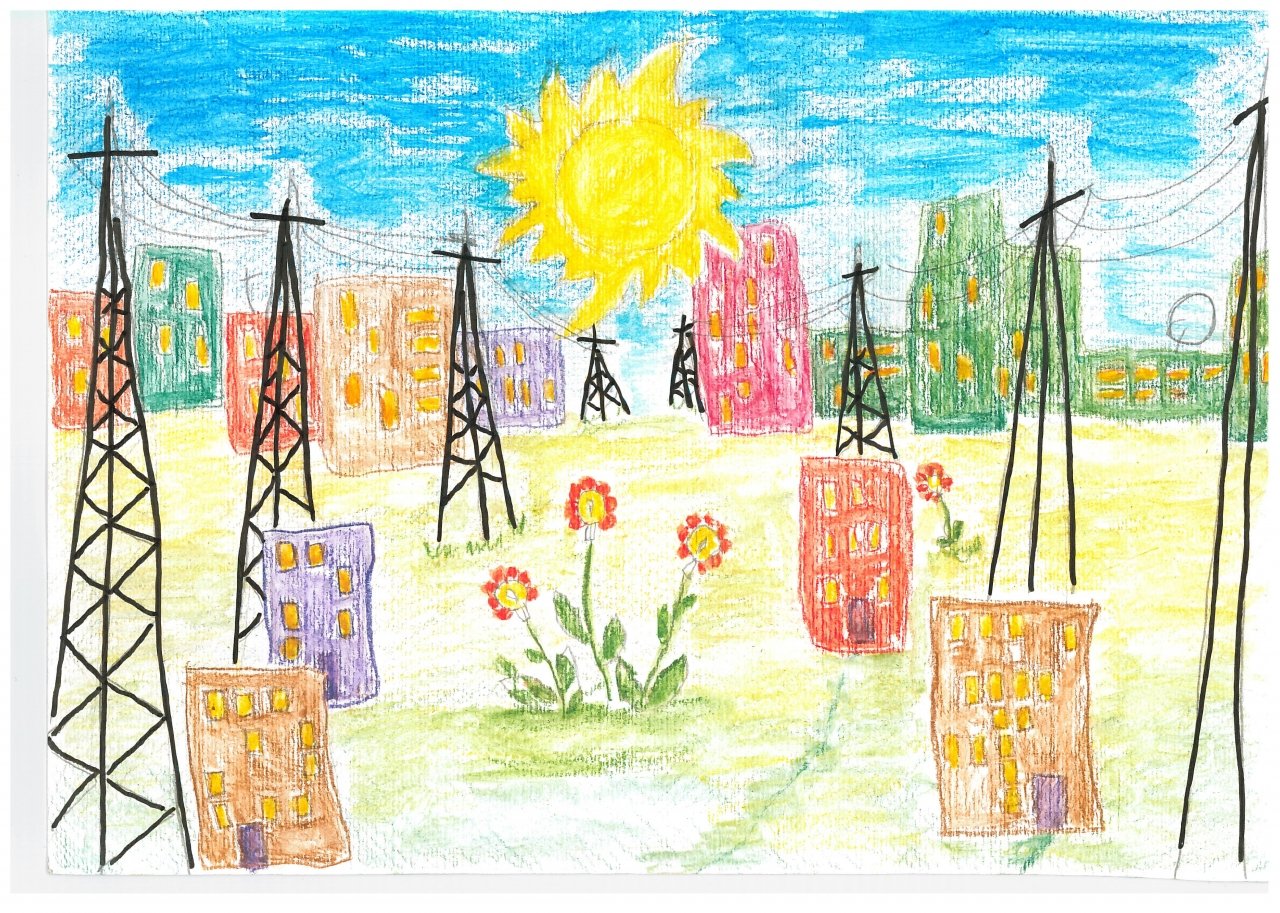 Конкурс детского рисунка Энергетика глазами детей
