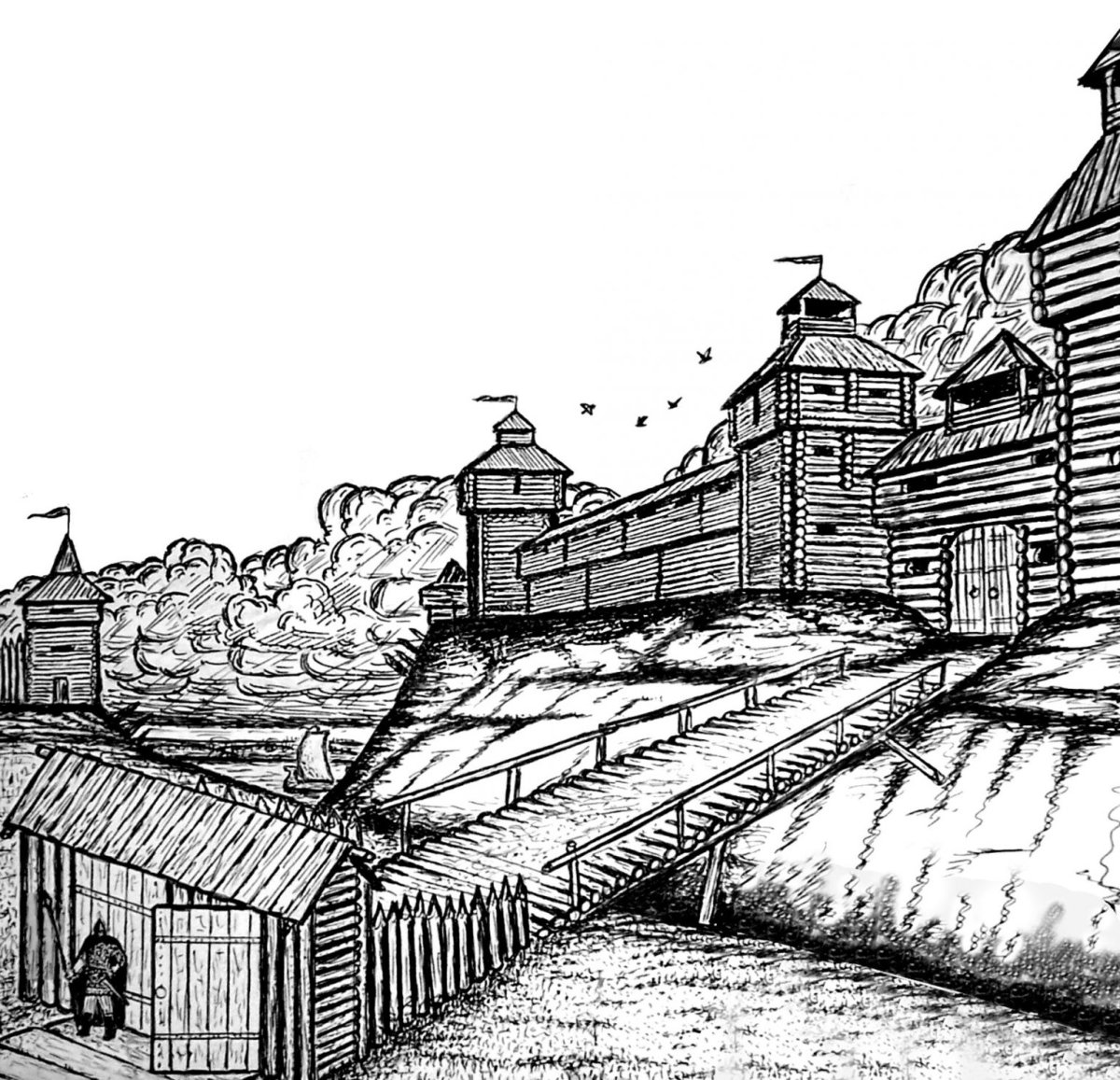 Курская крепость 17 век