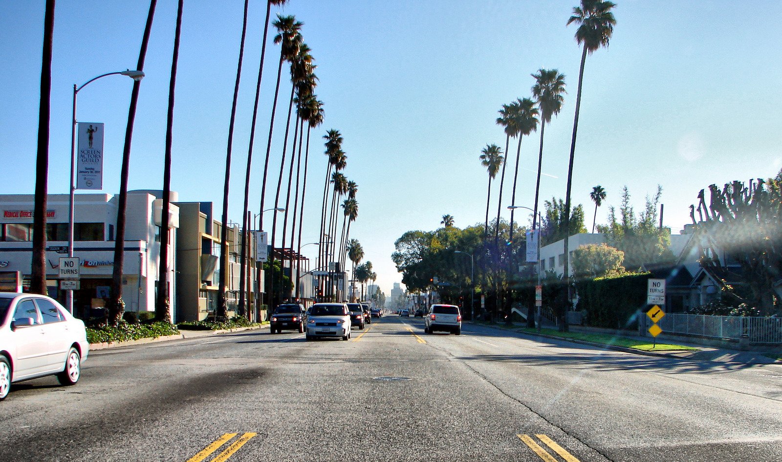Район Голливуд в Лос Анджелесе