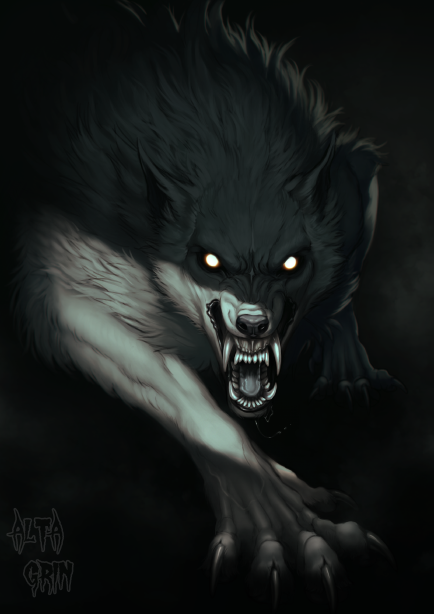 Страшно опасен Избранница черного волка - картинки, фото и рисунки.