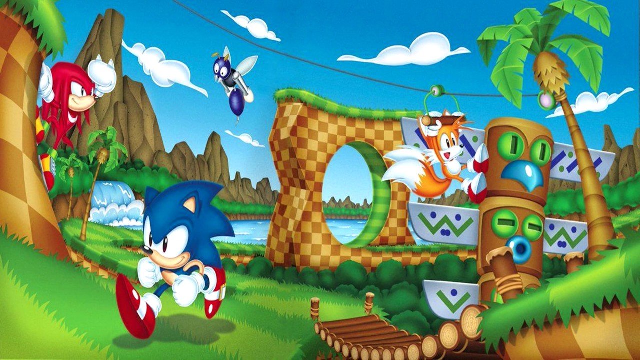 Фон СоникSonic Mania 2 Sonic Mania 2 Sonic the Hedgehog Green Hill Zo...