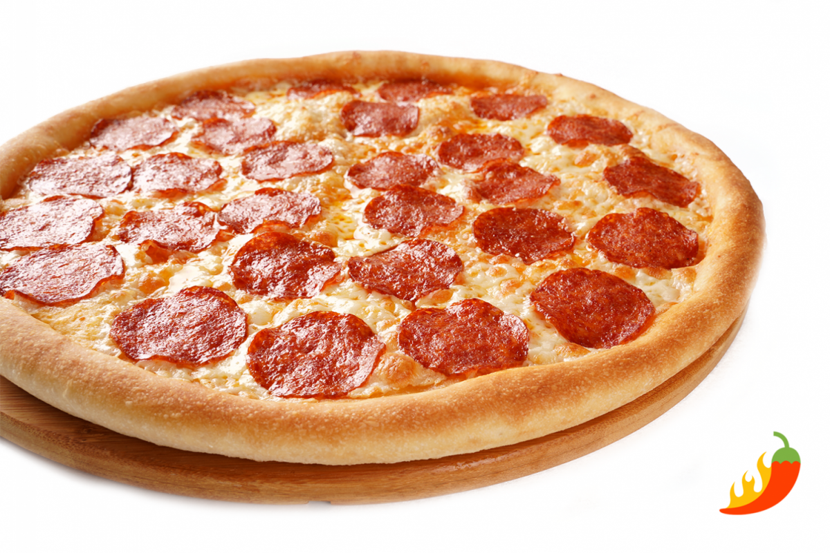 фото пиццы пепперони на белом фоне фото 70