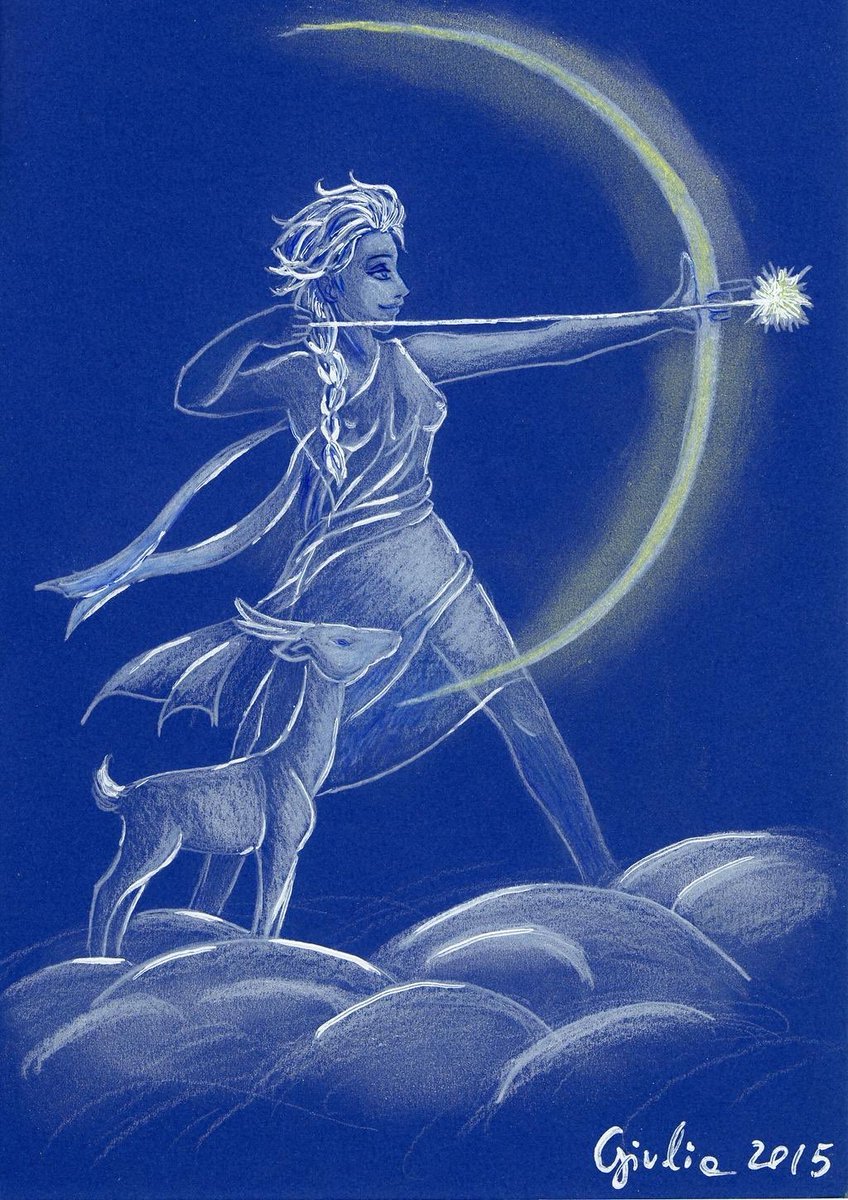 Артемис богиня Луны.