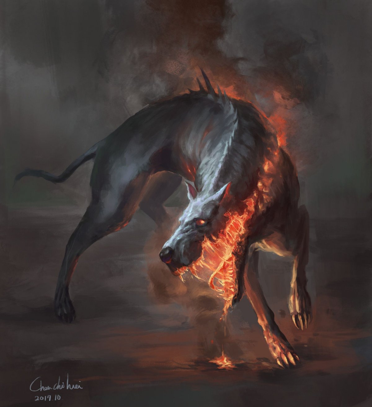 Hellhound пёс.