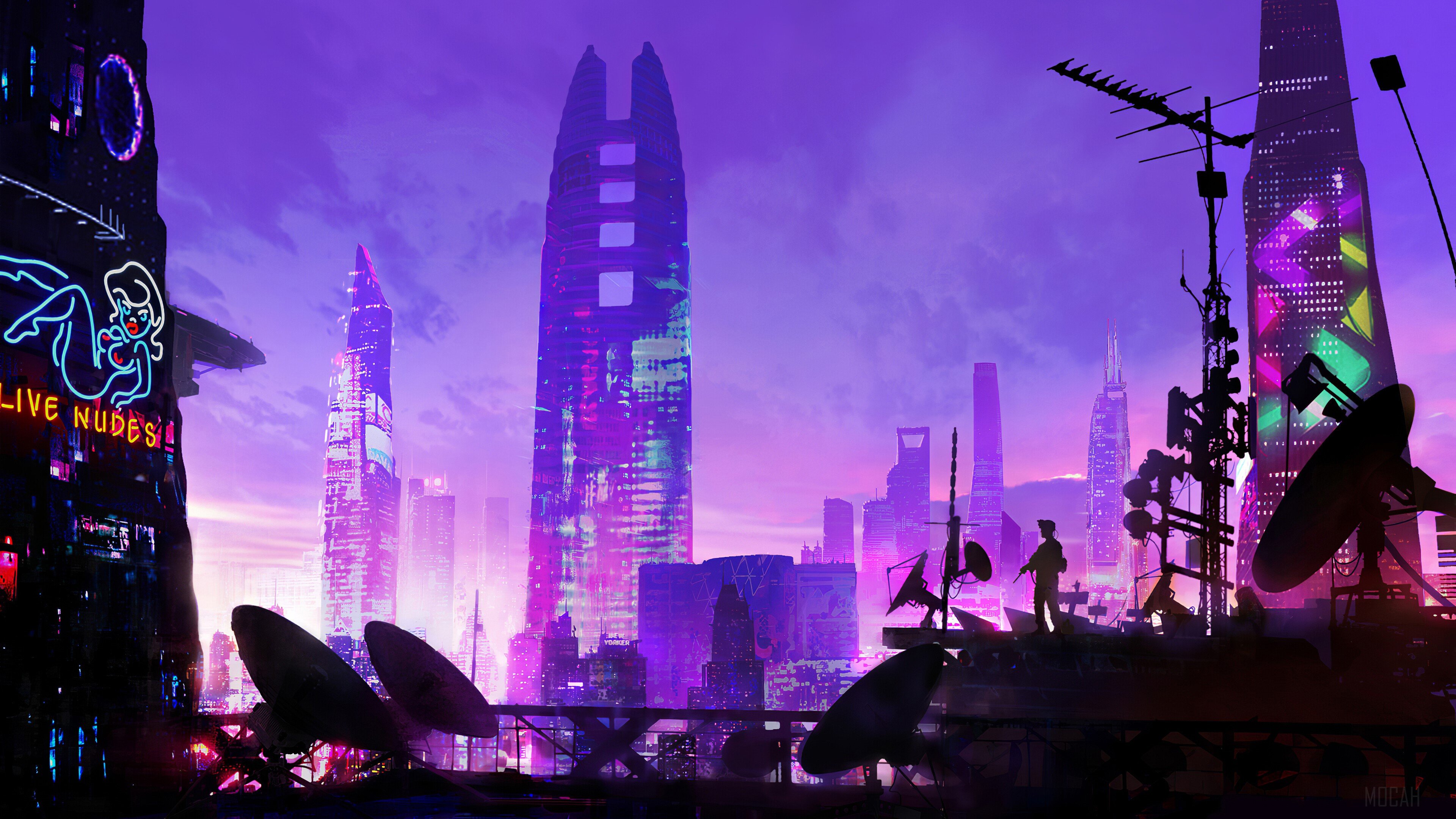 Cyberpunk city of dream фото 69