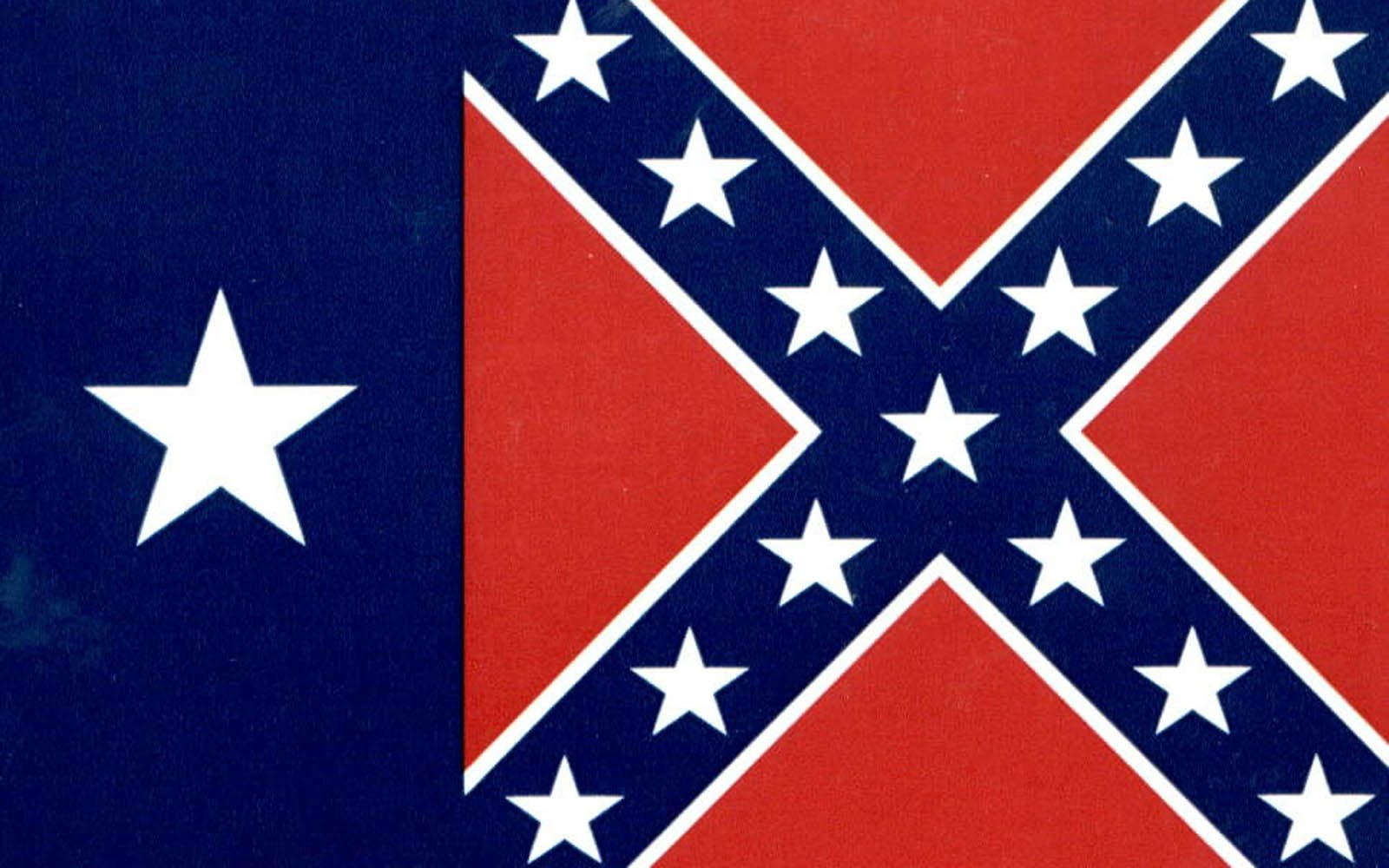 Флаг Конфедерации обои.