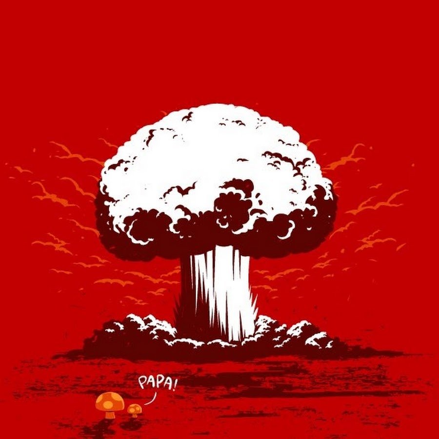 Взрыв ядерный гриб
