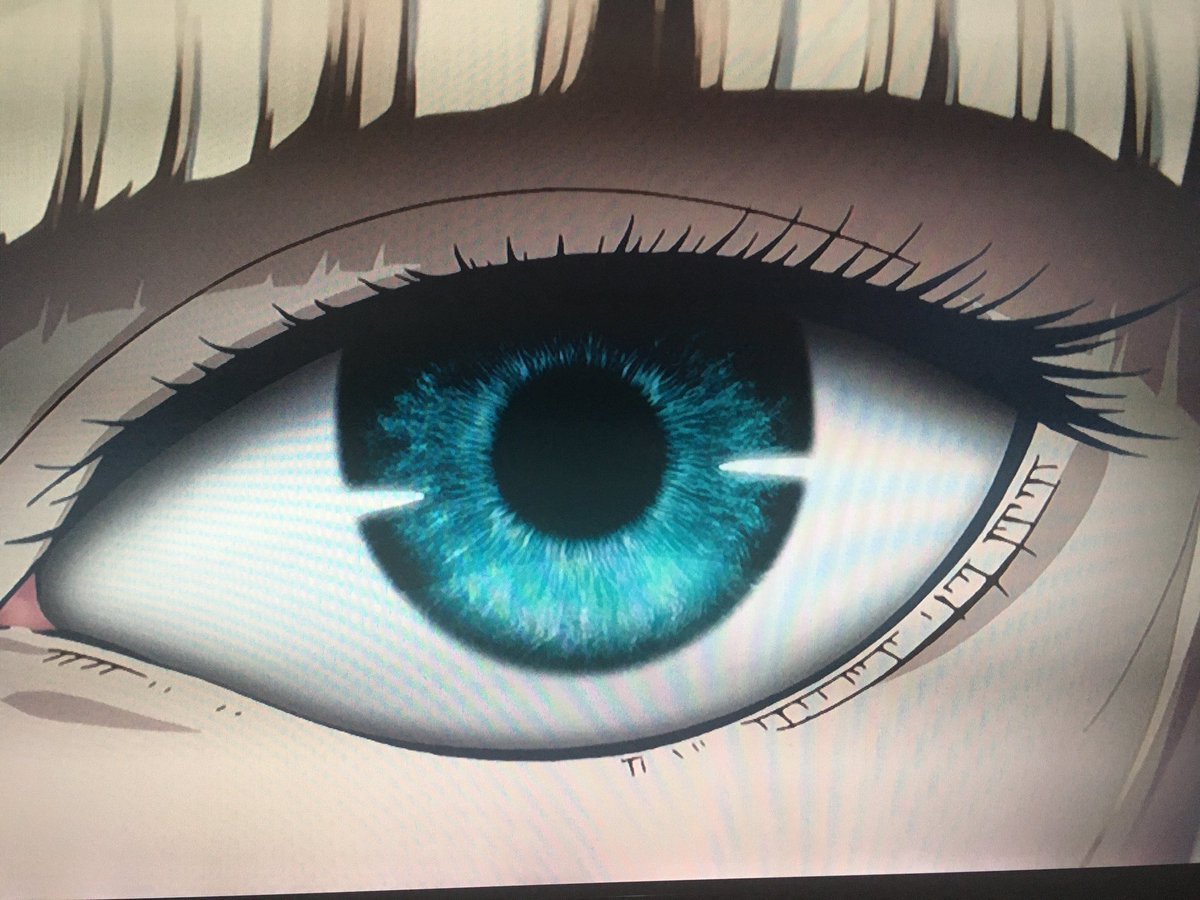 Глаза из аниме.