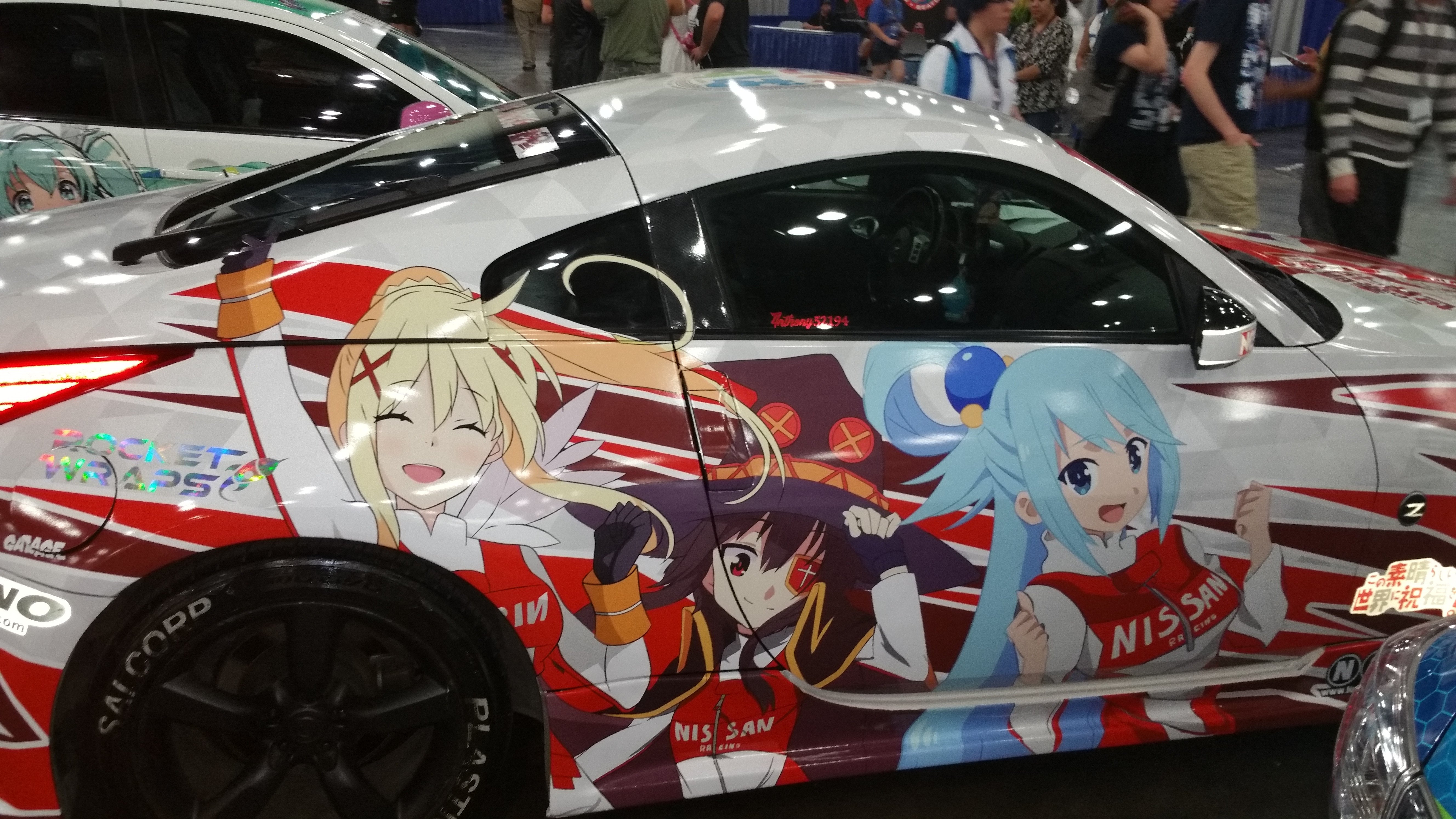 Машины в стиле аниме.