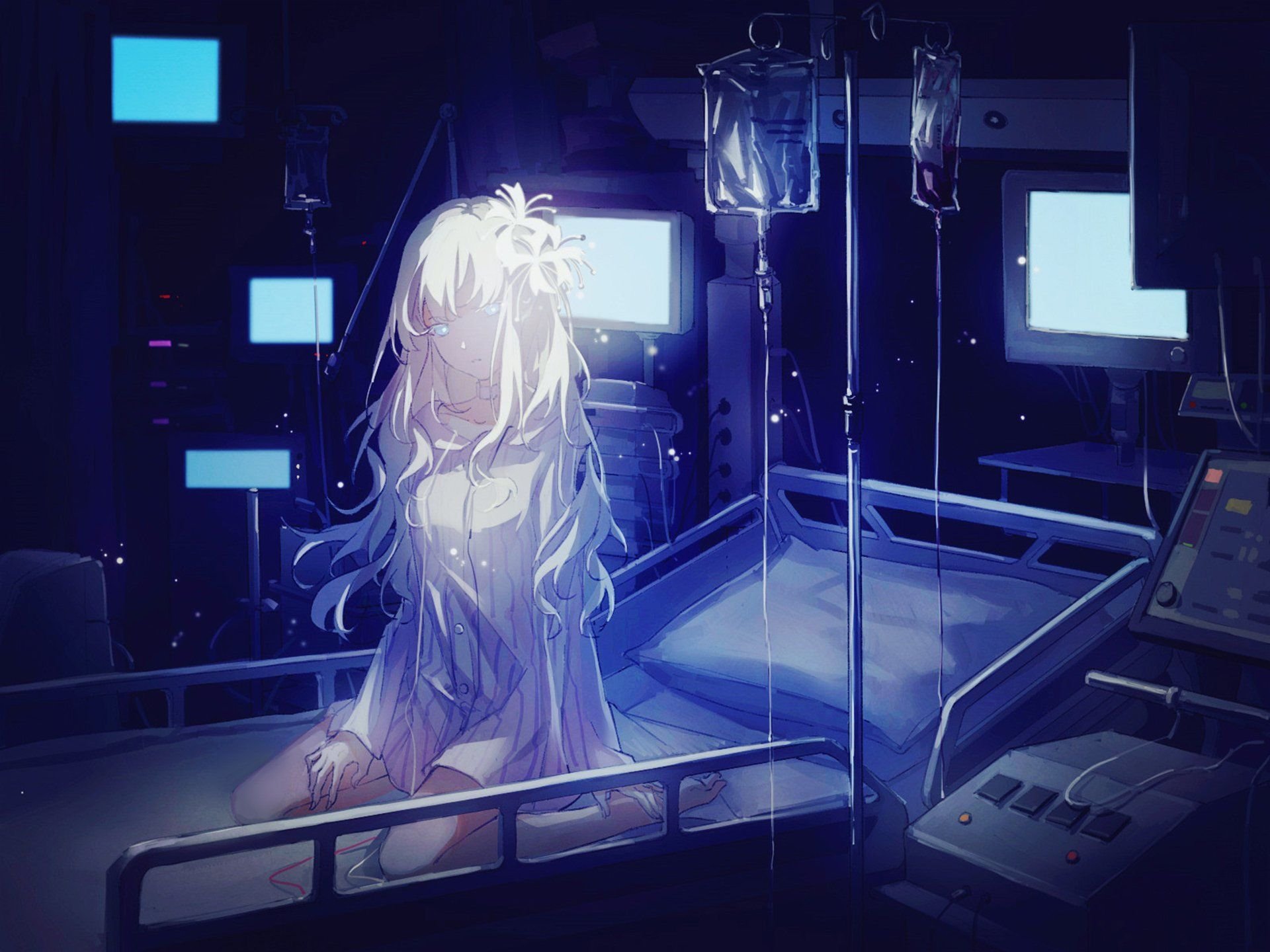 Anime hospital gown - 🧡 Аниме арт больница - 47 фото - картинки и рисунки:...