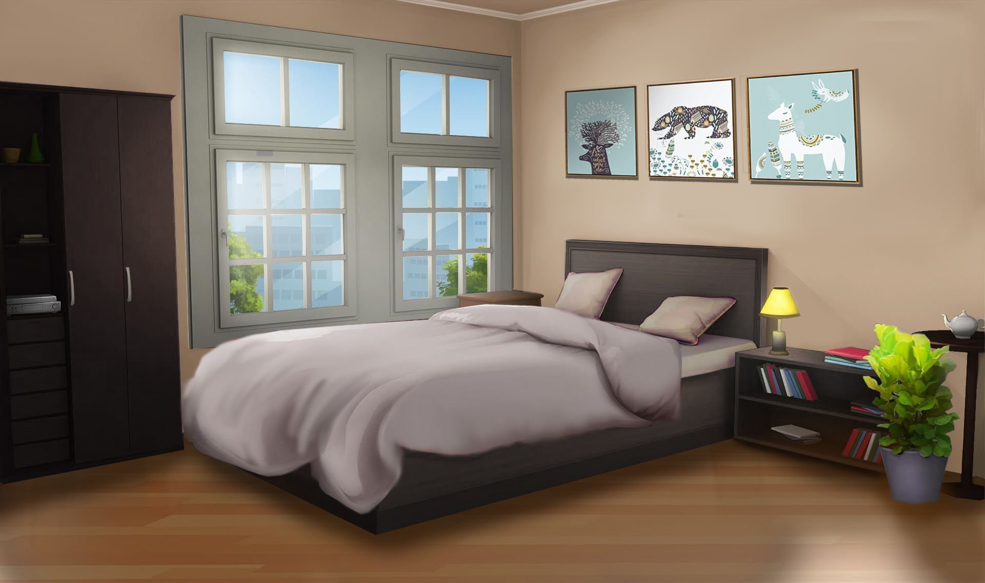Аниме спальня для гача лайф - картинки, фото и рисунки.