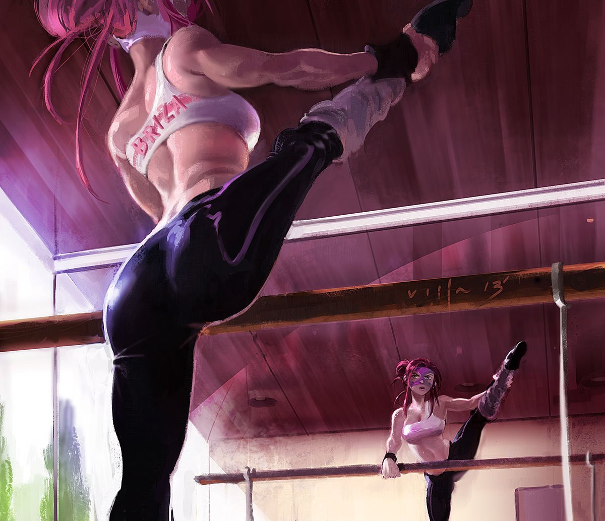 Anime work out clothes