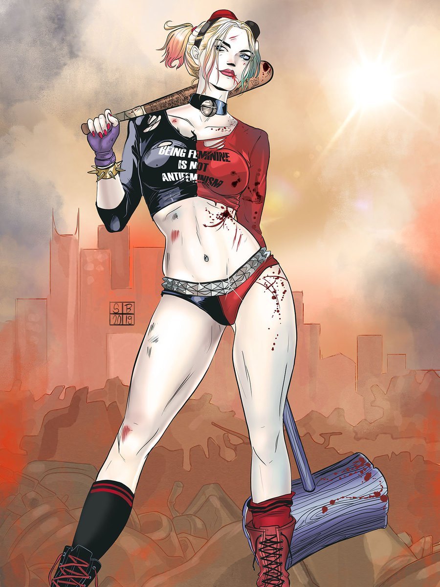 Harley Quinn fanart.