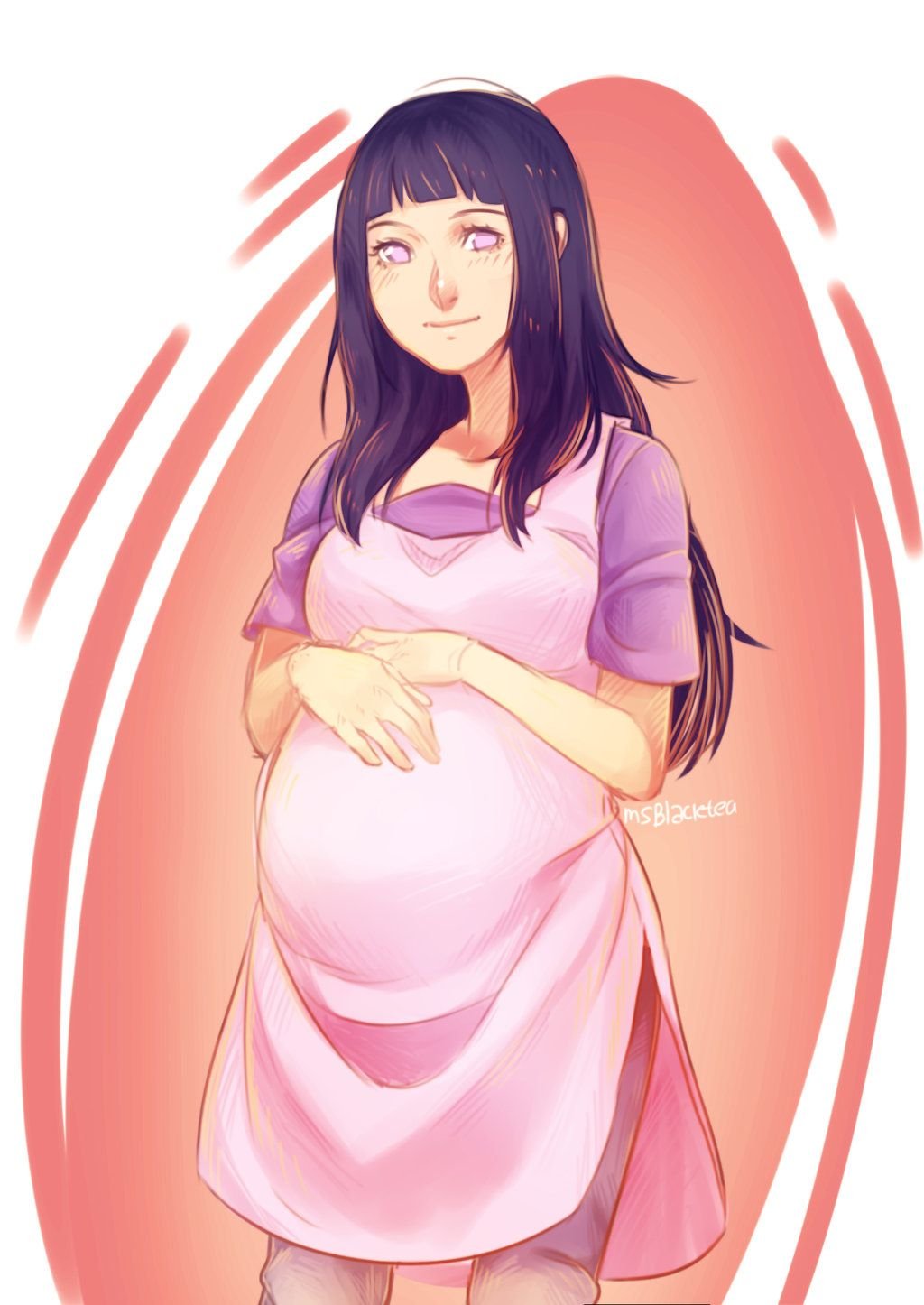 Аниме беременная мама - картинки, фото и рисунки.