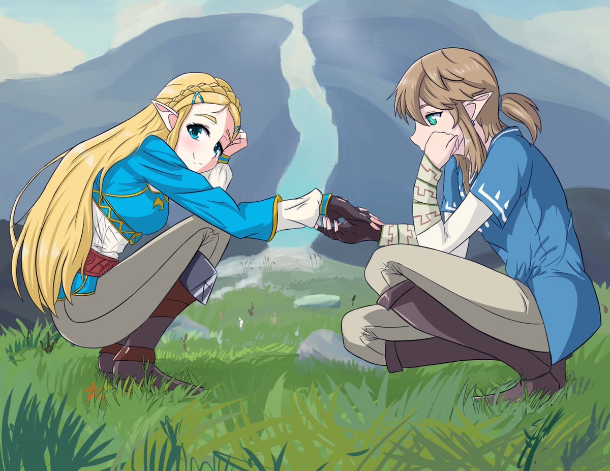 The Legend of Zelda Breath of the Wild аниме