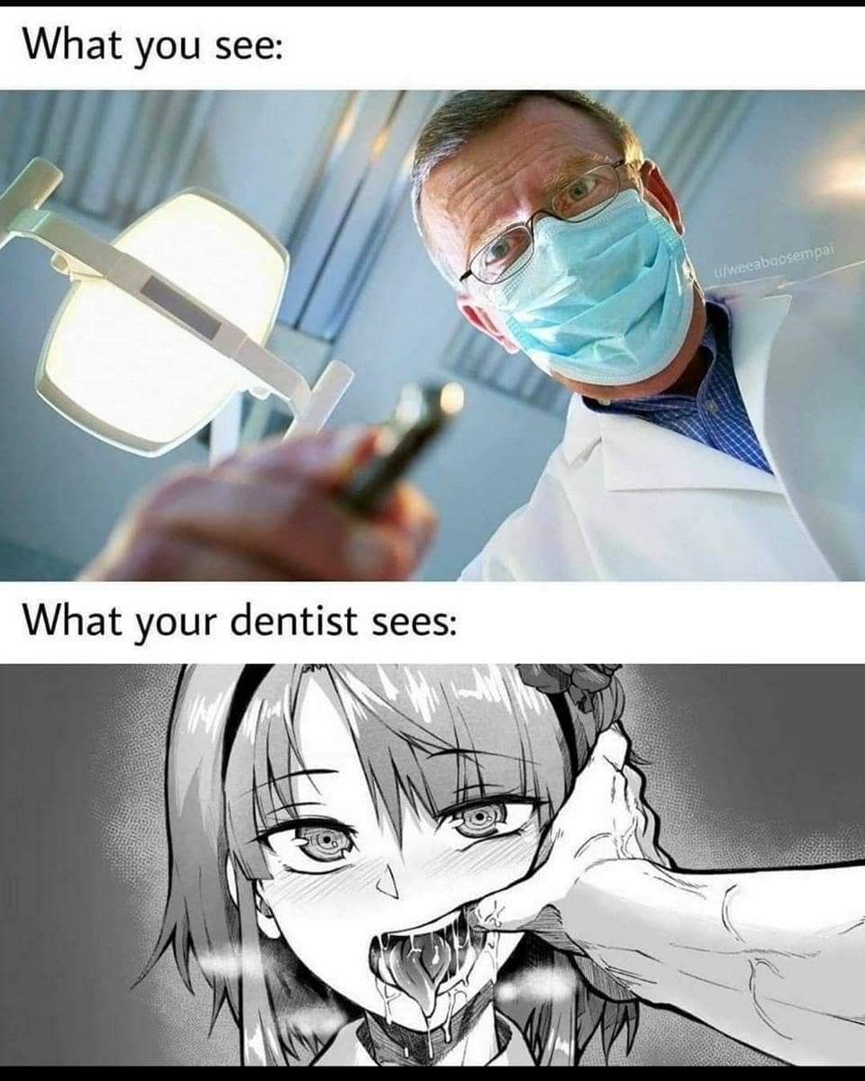 Аниме стоматолог.