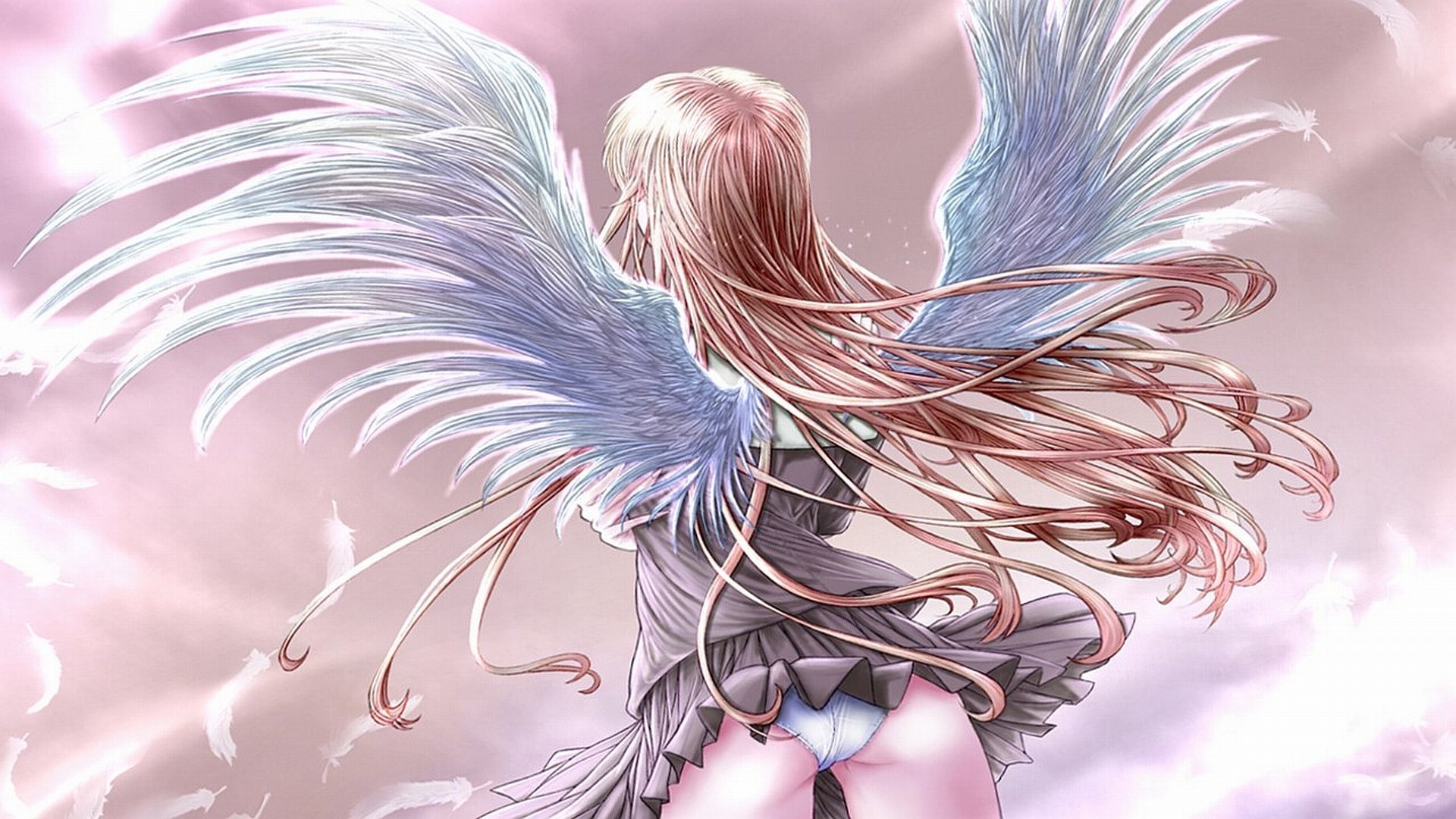 Ангел с оторванными крыльями аниме.