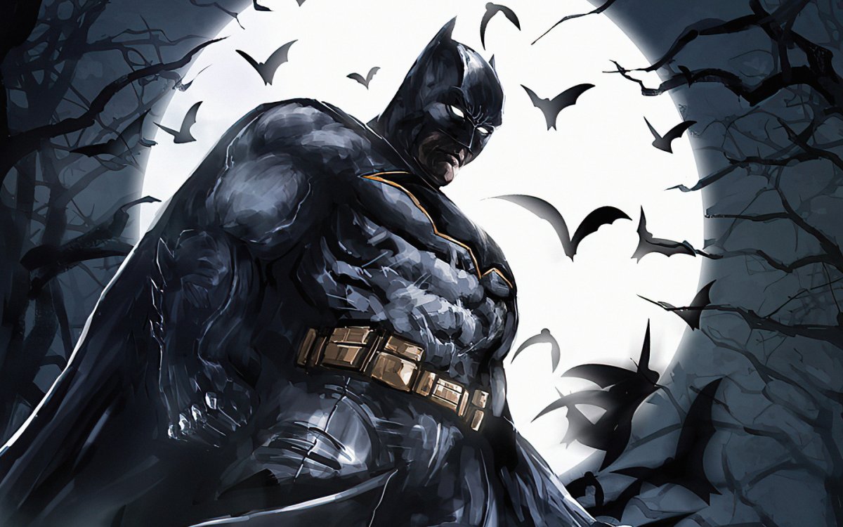 Заставки и картинки на телефон скачать бесплатно: Бэтмен (Batman) .