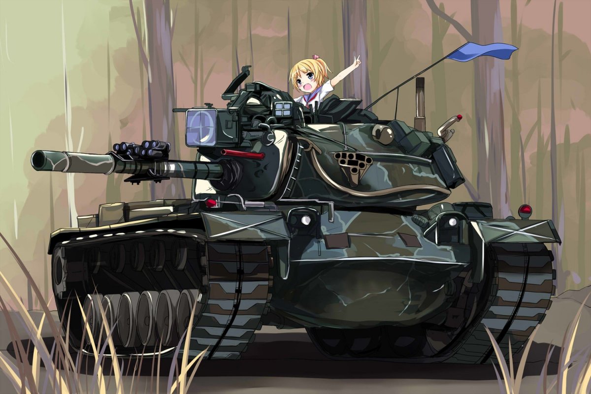 World of Tanks аниме.