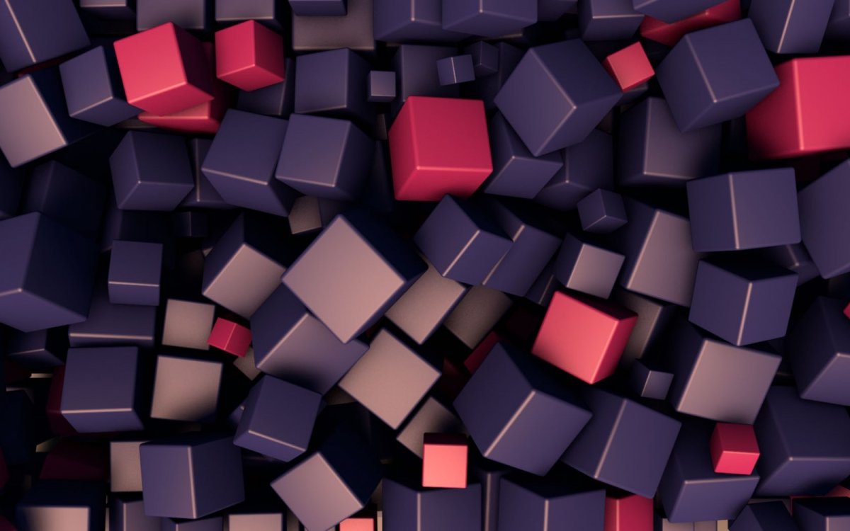Абстракция кубики