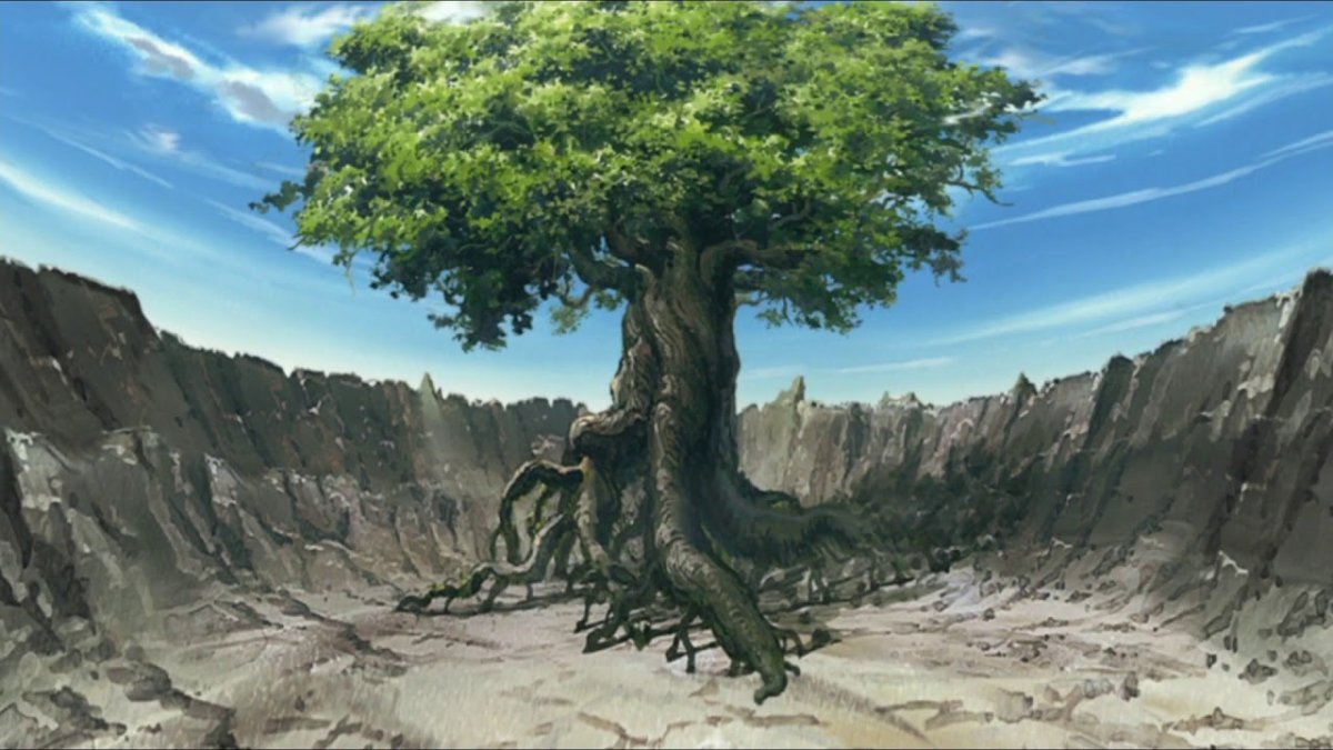 Дерево Бог Наруто.