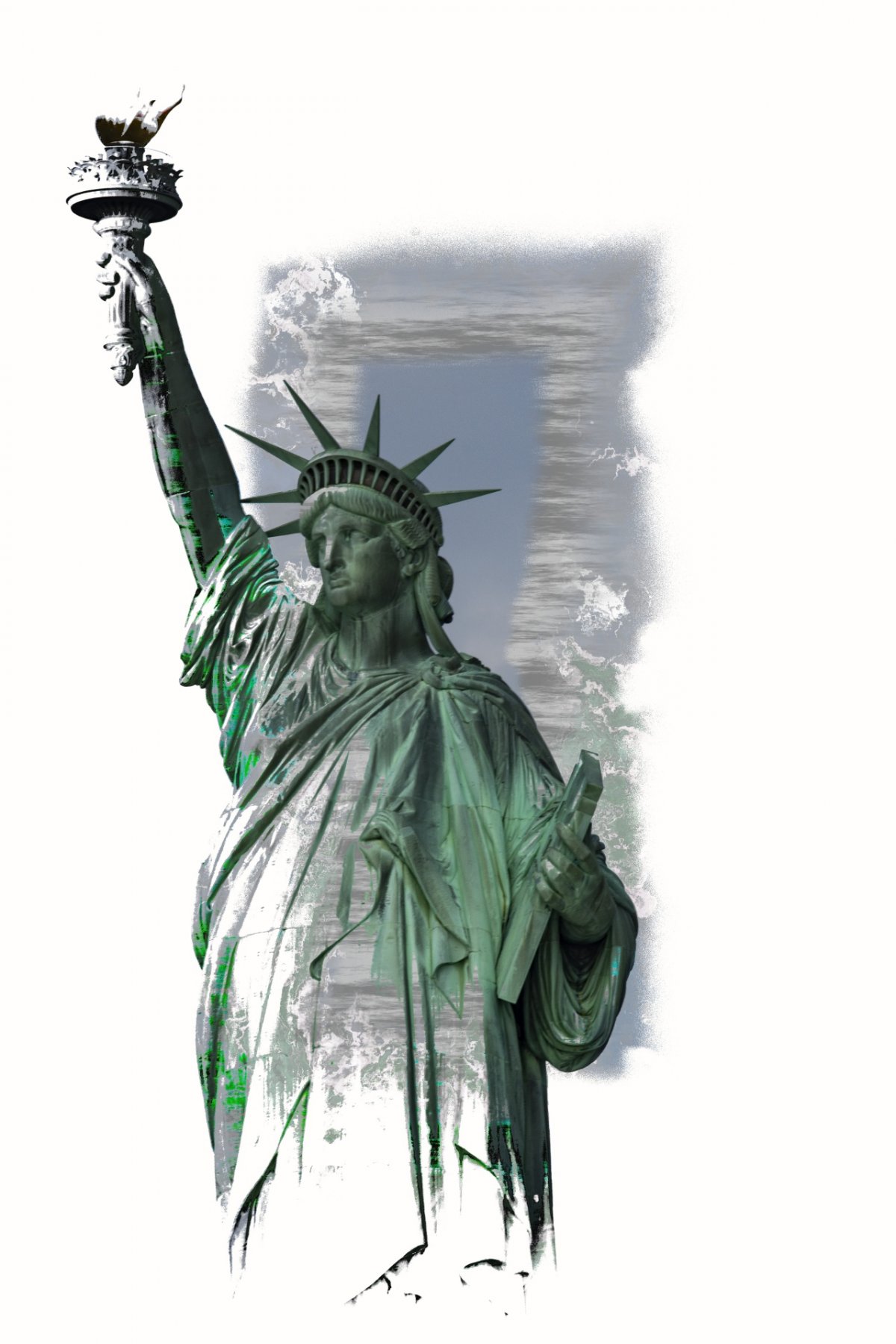 Статуя свободы Нью-Йорк.