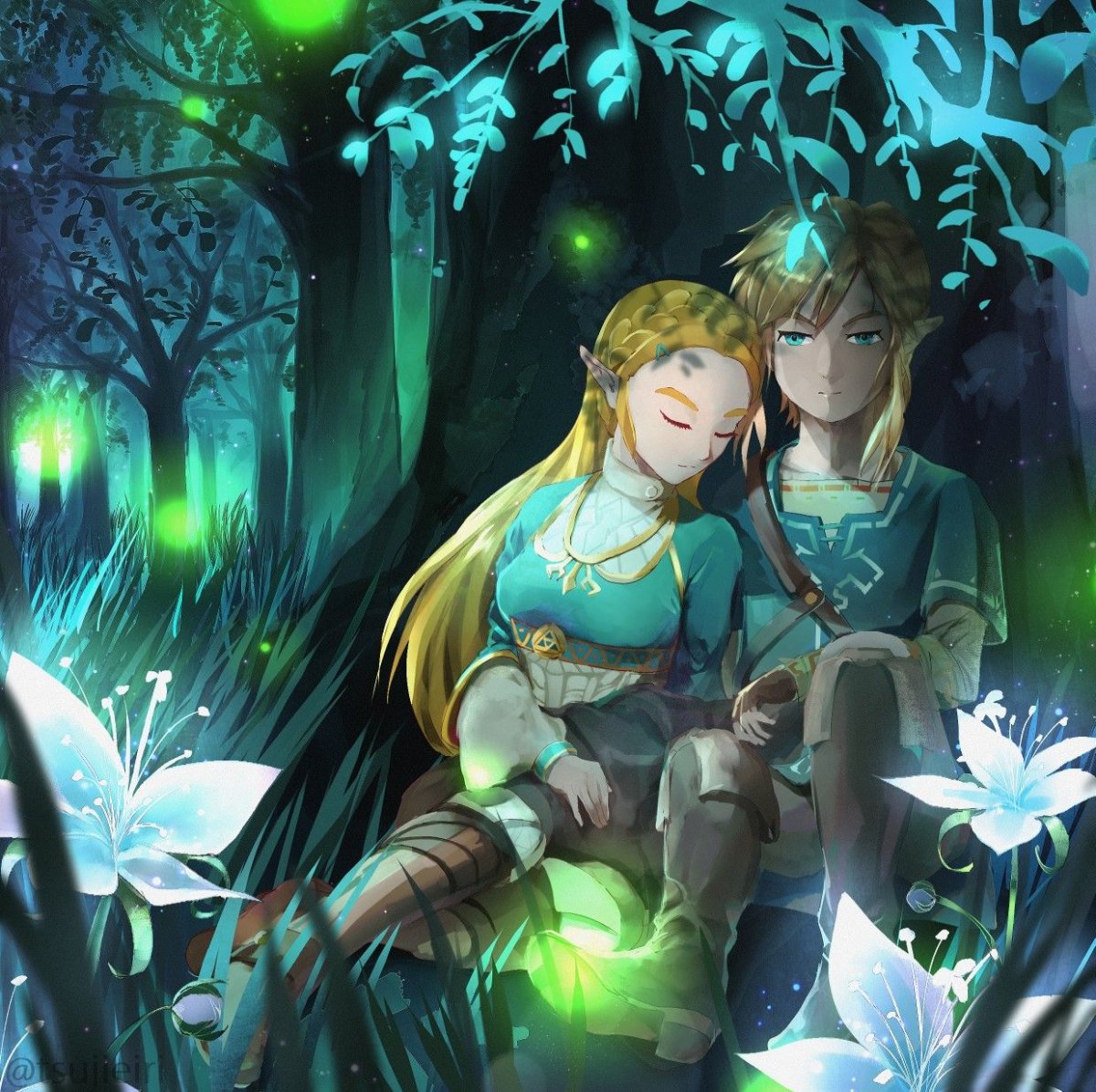 The Legend of Zelda Breath of the Wild аниме.