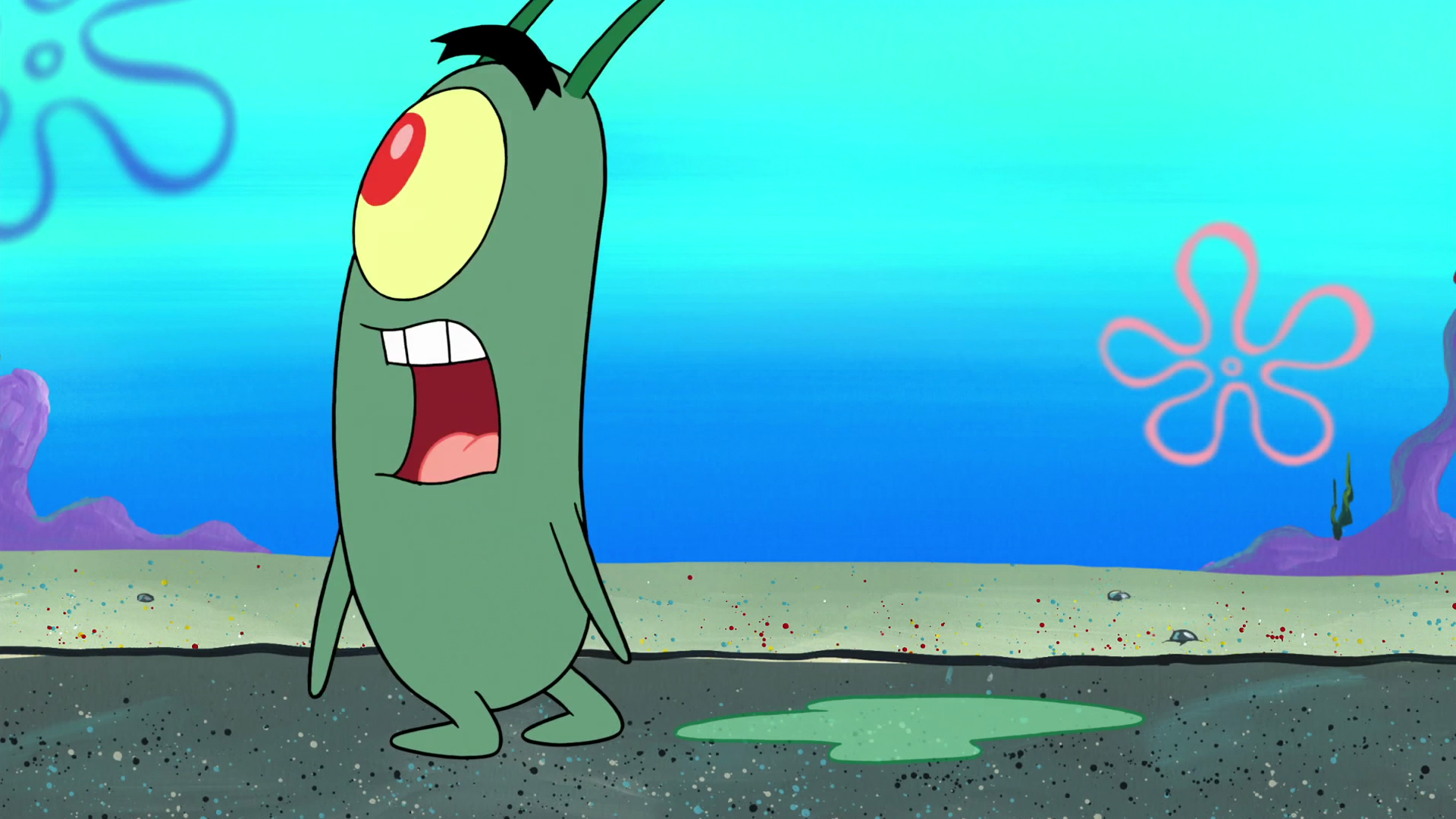 Image of plankton from spongebob - 🧡 Plankton die cut from Spongebob Etsy.