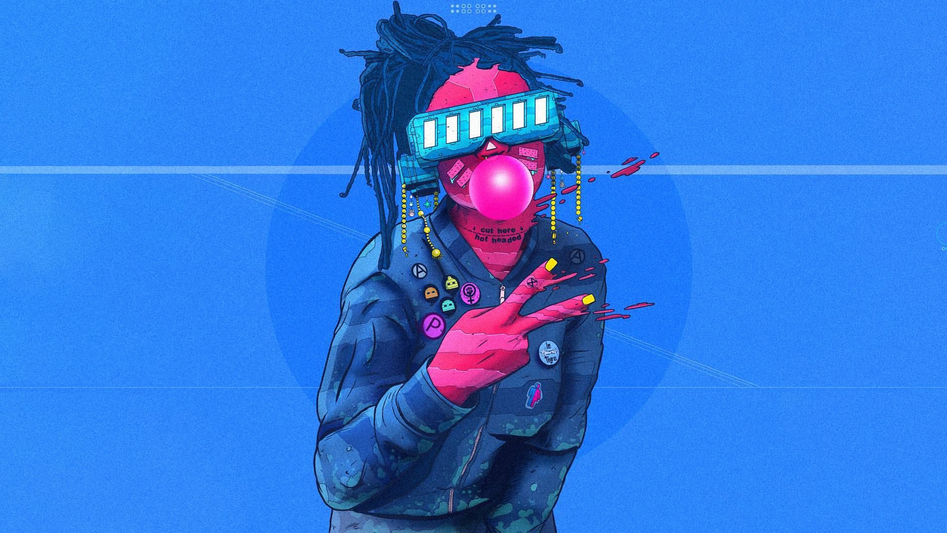Cyberpunk 2077 иллюстрации