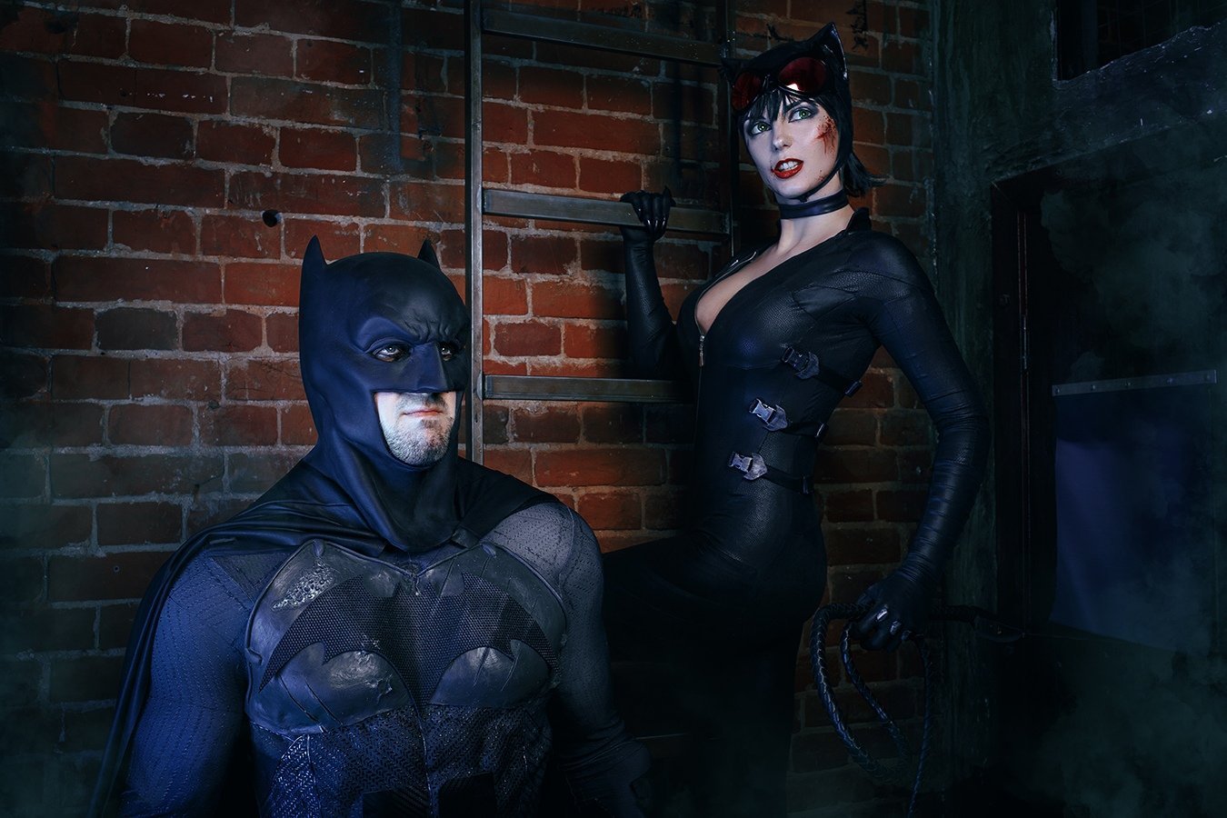 73. Batman and Catwoman. 