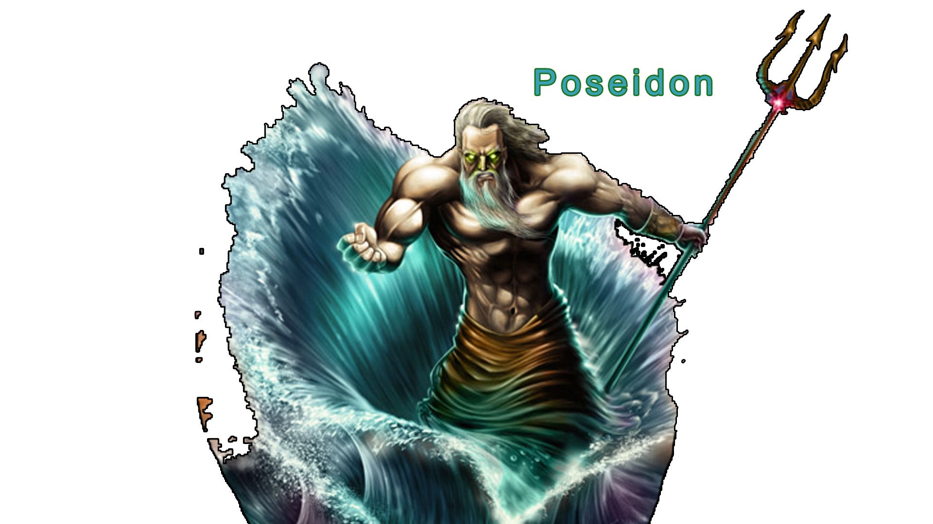 Poseidon fan art - 🧡 Poseidon official viria art Percy jackson, Percy jack...