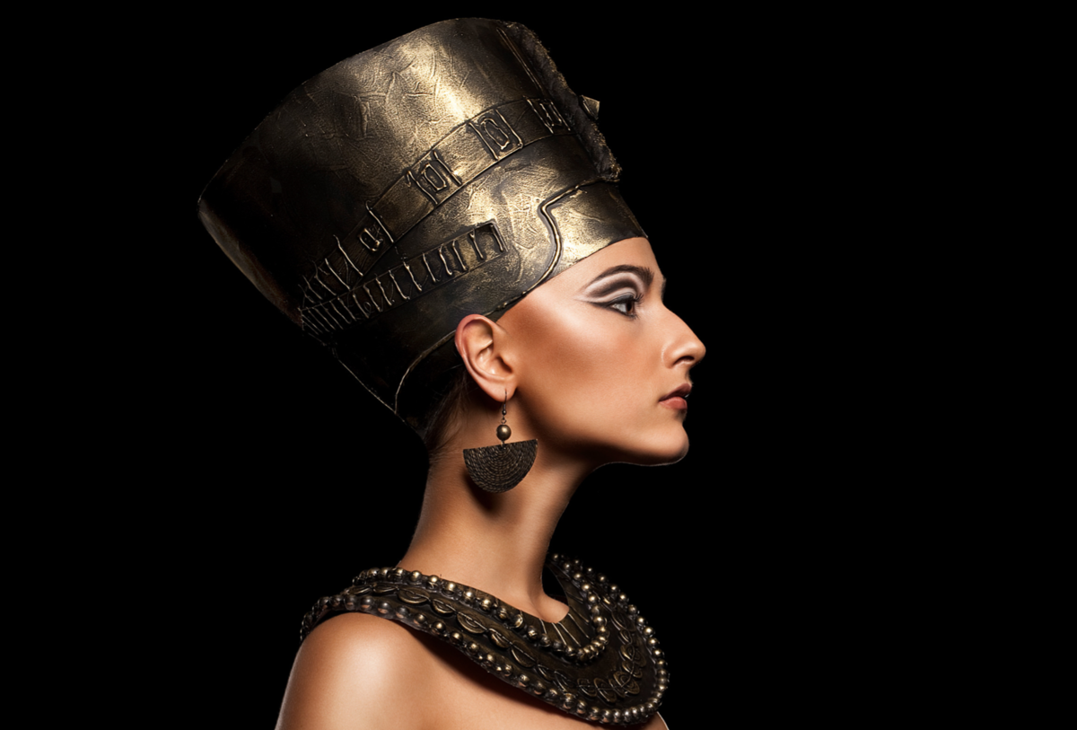 Египетская принцесса Нефертити.