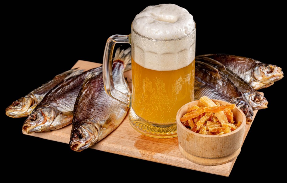 Картинки пиво с рыбой