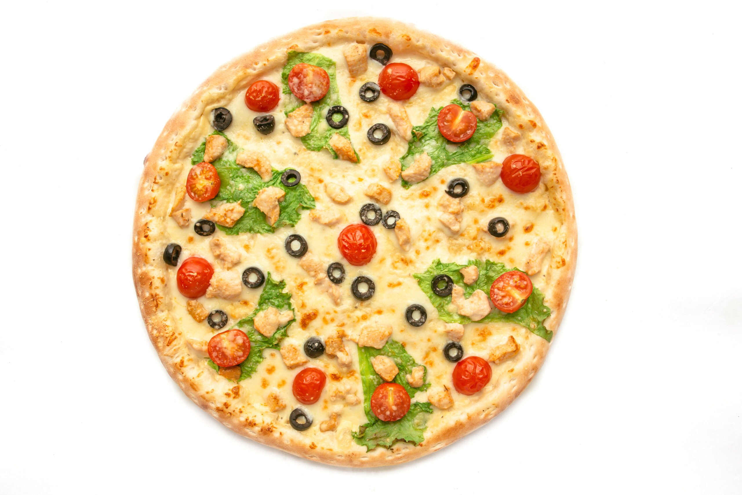 пицца цезарь на белом фоне фото 81