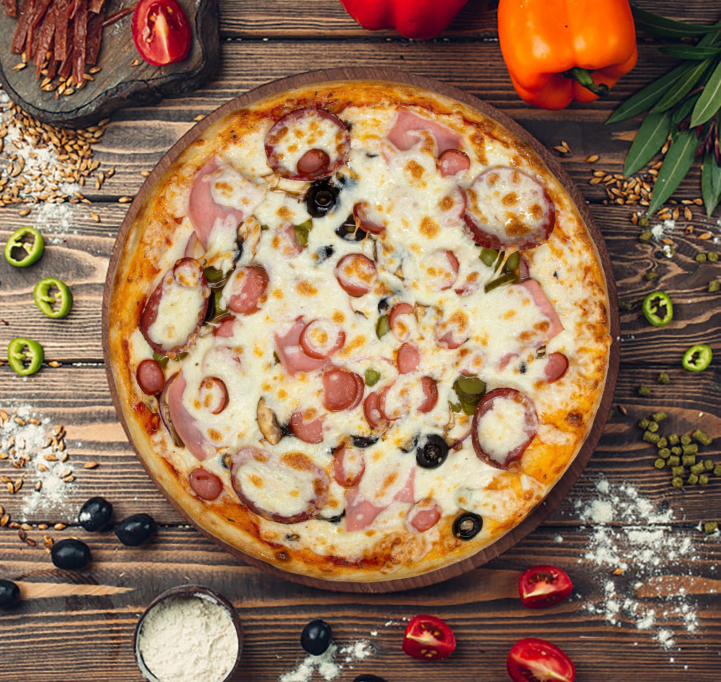 пицца рецепт мясная итальянская фото 55