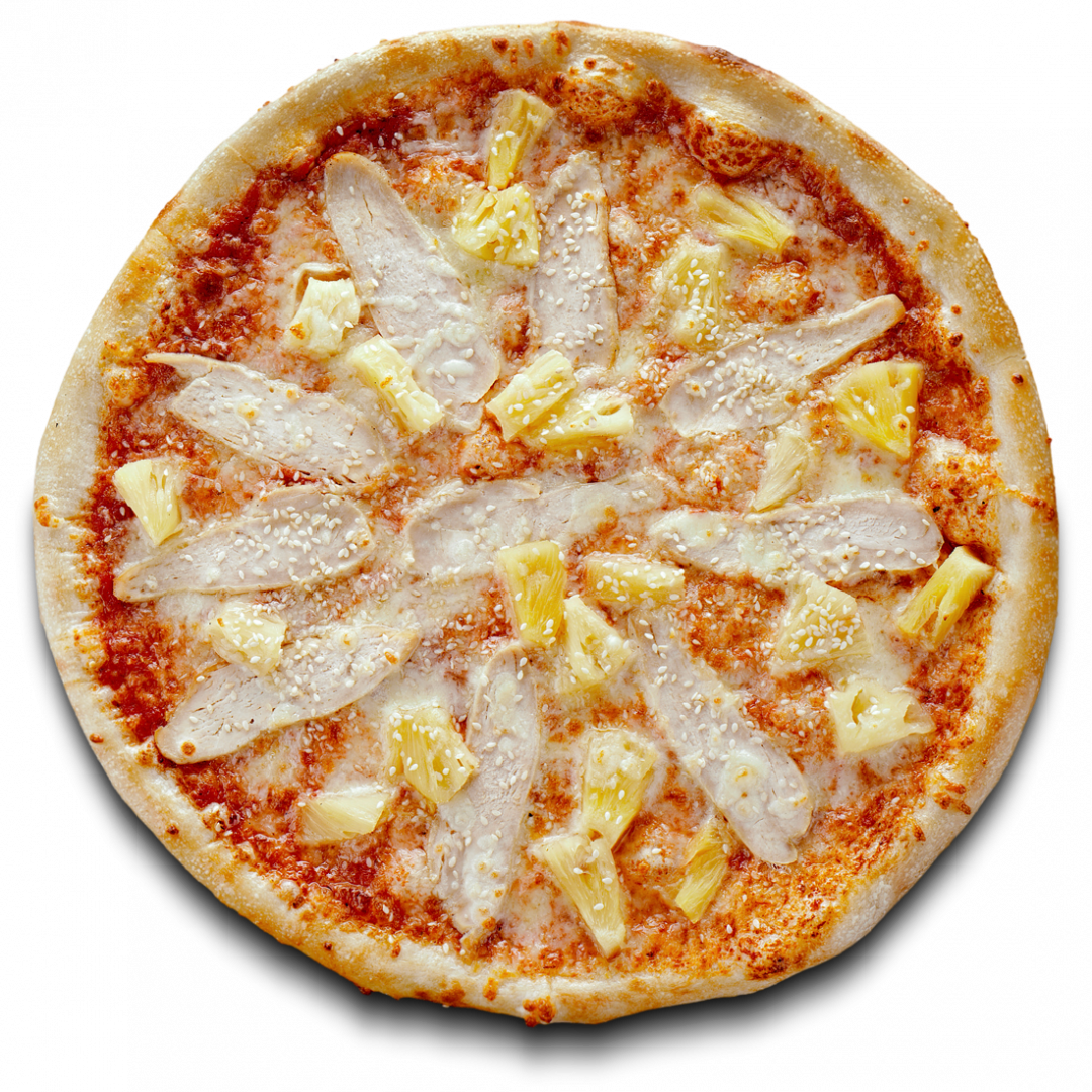 пицца гавайская на белом фоне фото 119