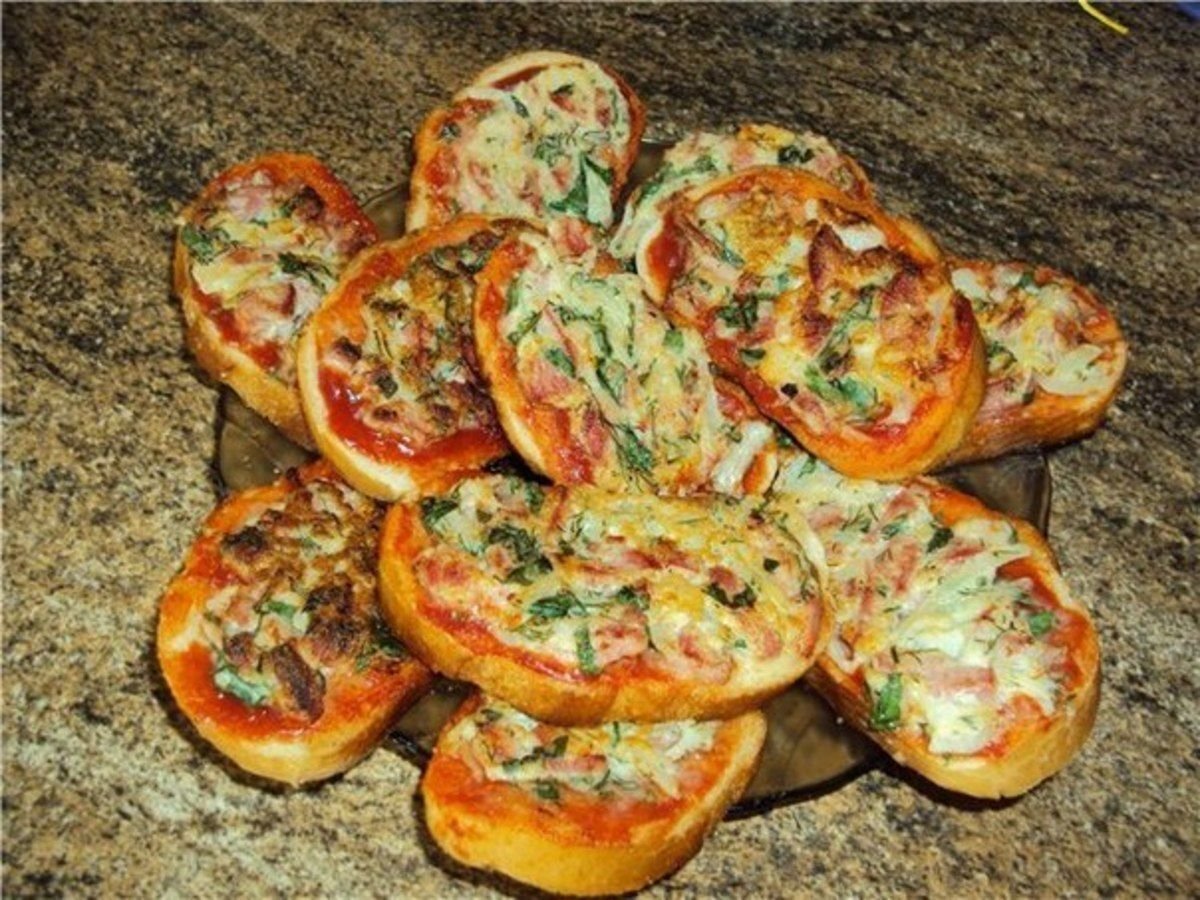 бутерброды пиццы в духовке фото 45